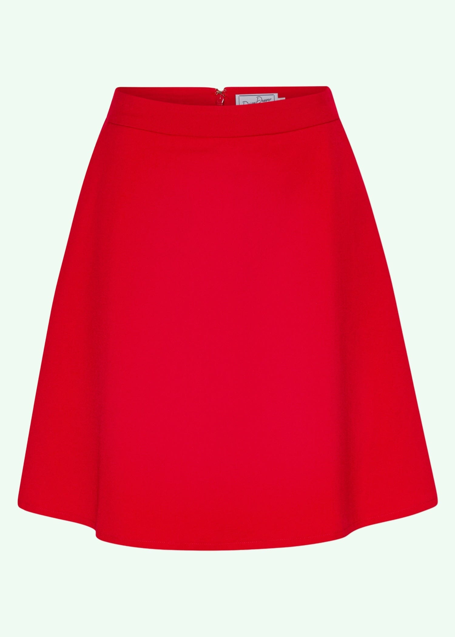 A-line nederdel i rød Nederdel Daisy Dapper