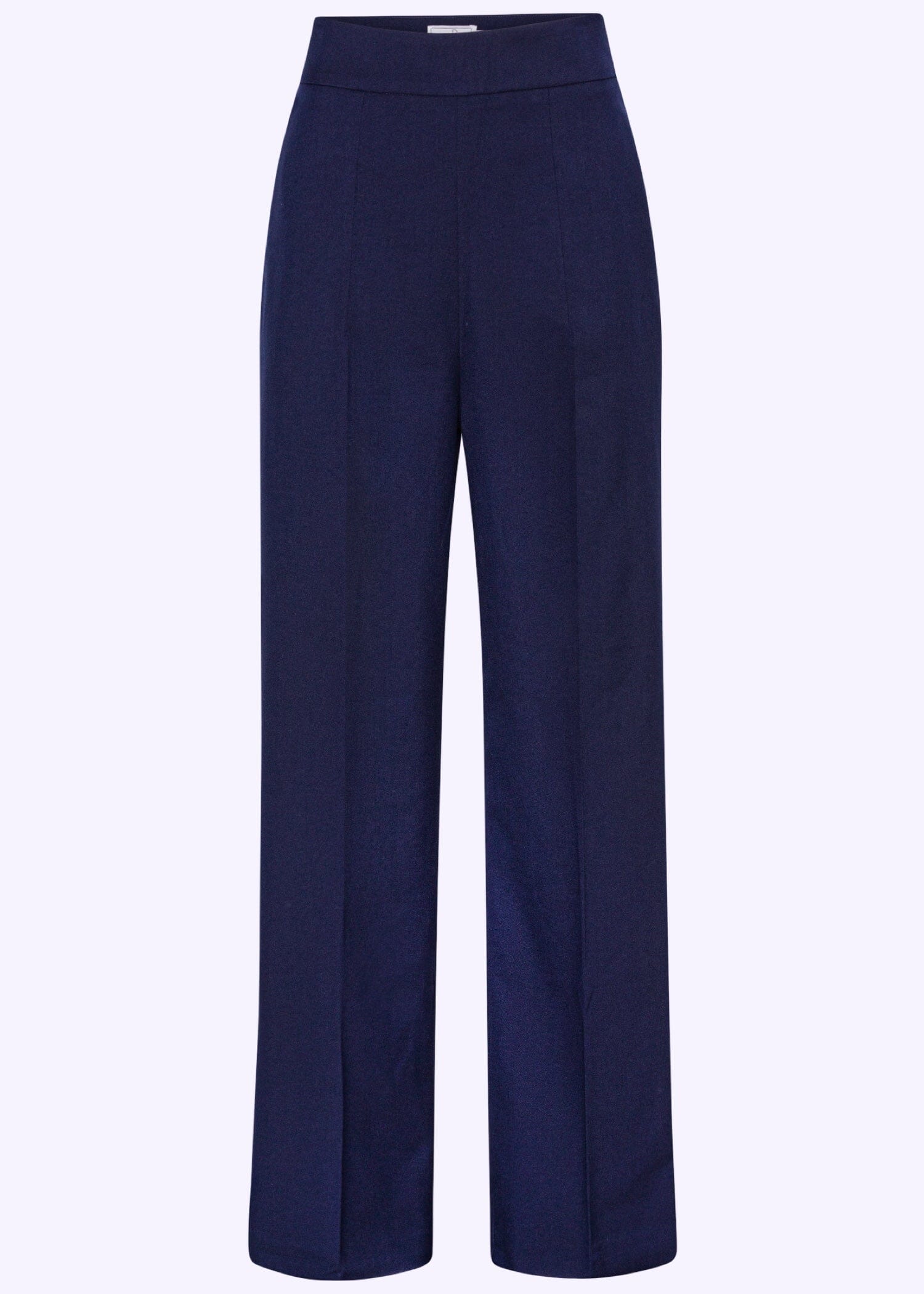 Billie højtaljede bukser i navy blå bukser Daisy Dapper