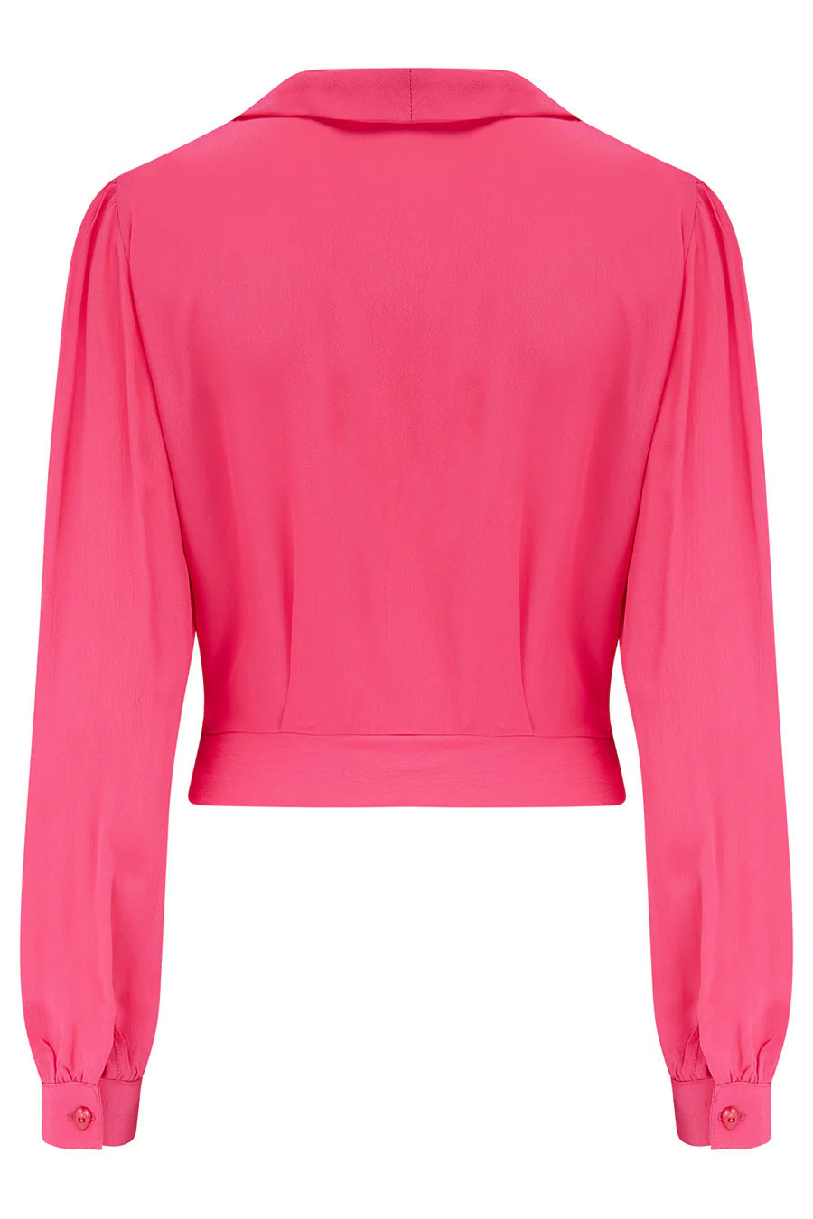 Bonnie langærmet skjorte i sailor stil i pink tøj Seamstress Of Bloomsbury