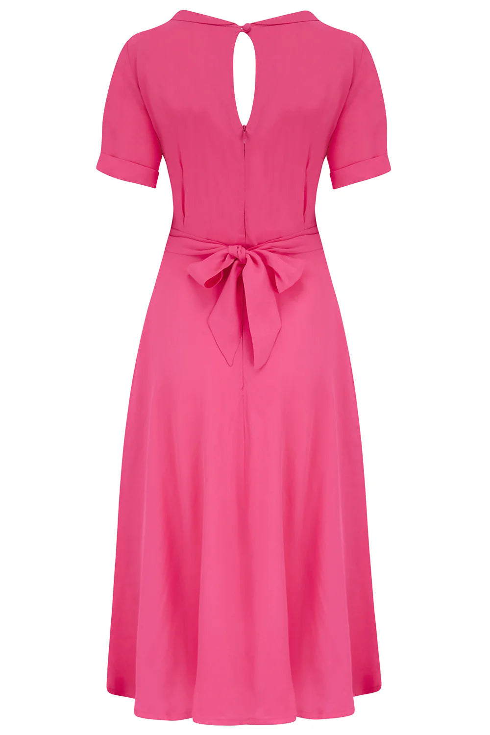 Cindy vintage stils kjole i pink tøj Seamstress Of Bloomsbury