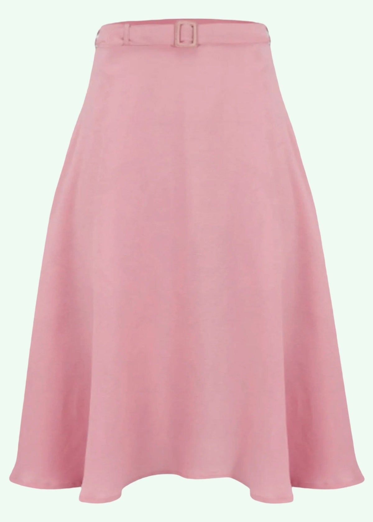 Circle skirt - nederdel i sart pink tøj Seamstress Of Bloomsbury