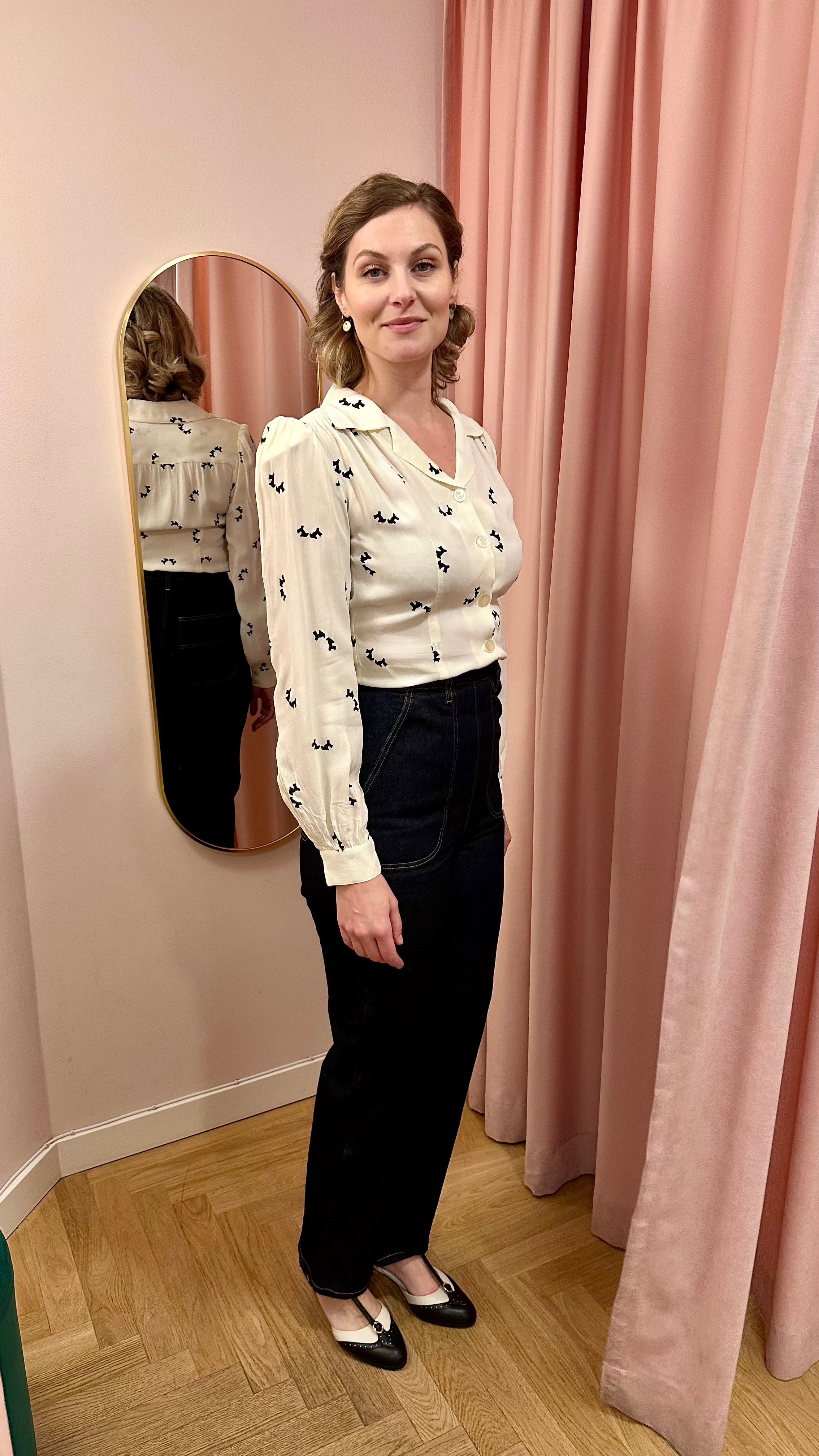 Classic jeans i mørk blå bukser Freddies Of Pinewood