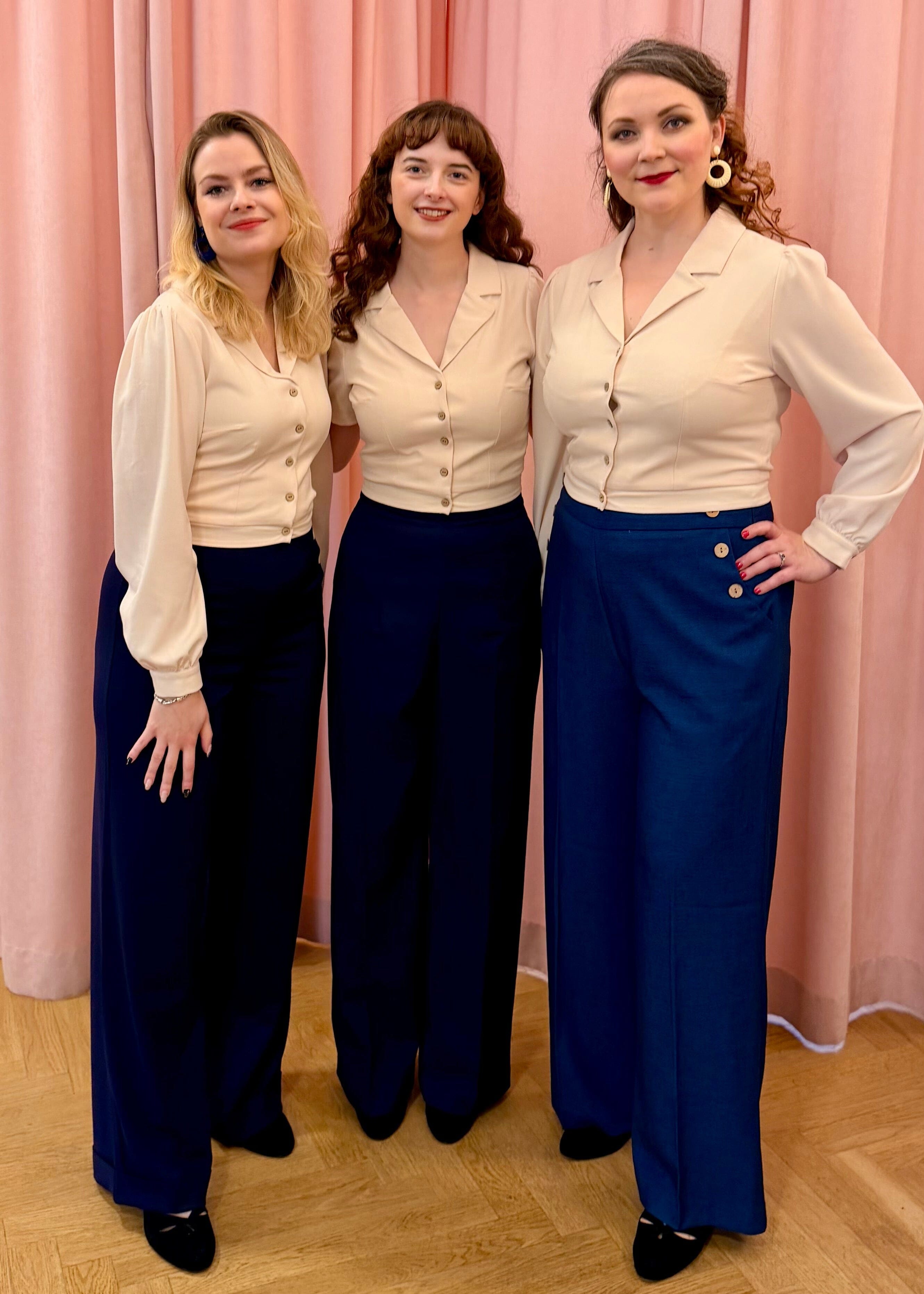 Daisy langærmet skjorte - råhvid langærmet skjorte Daisy Dapper