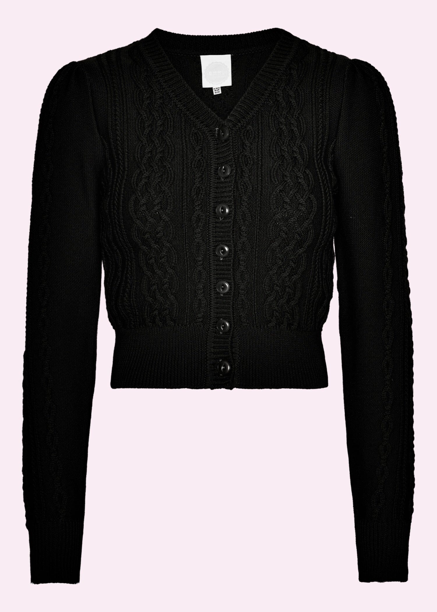 Ice Breaker Cardigan i sort cardigan Emmy Design