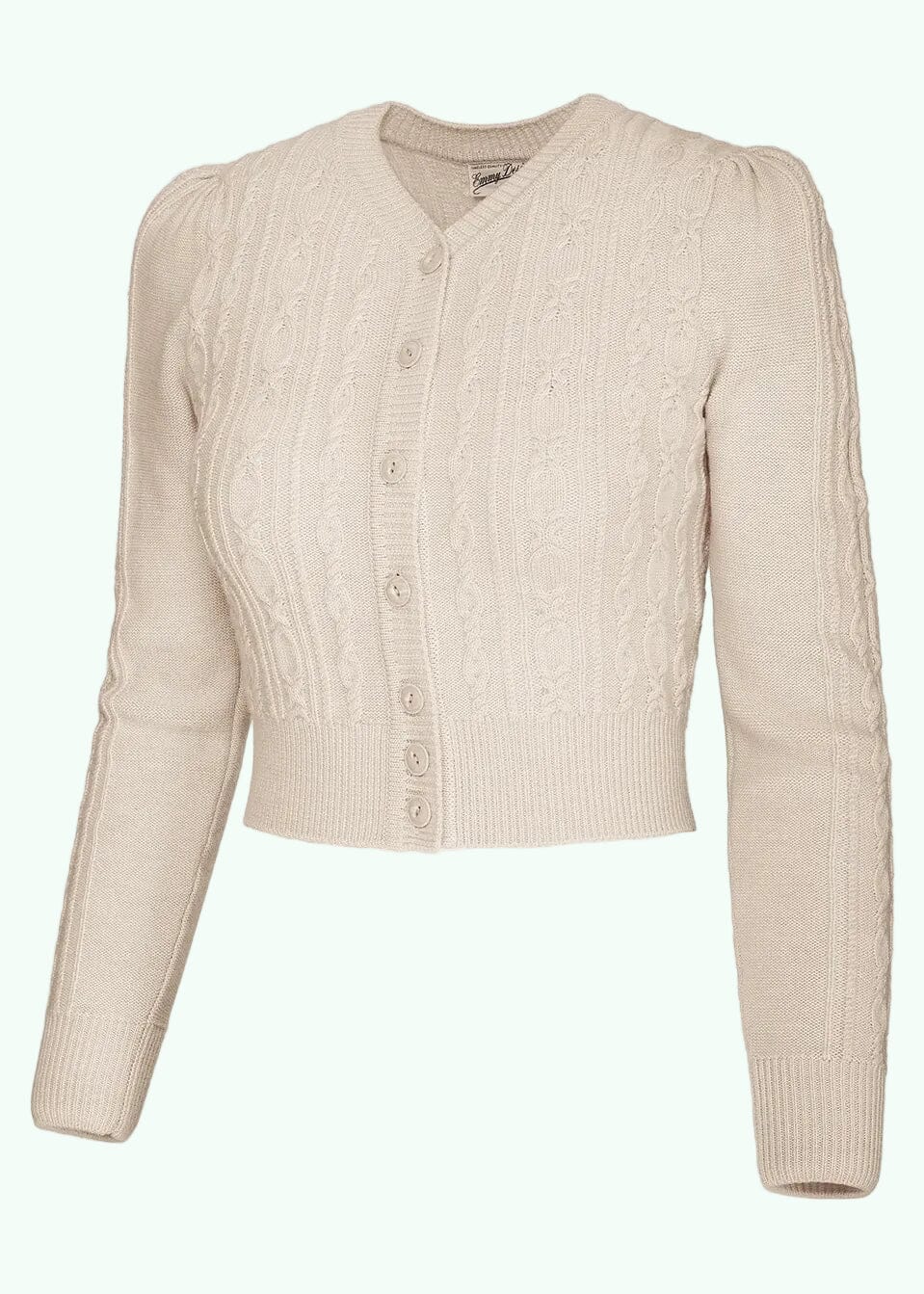 Ice Skater Cardigan - Antique white cardigan Emmy Design