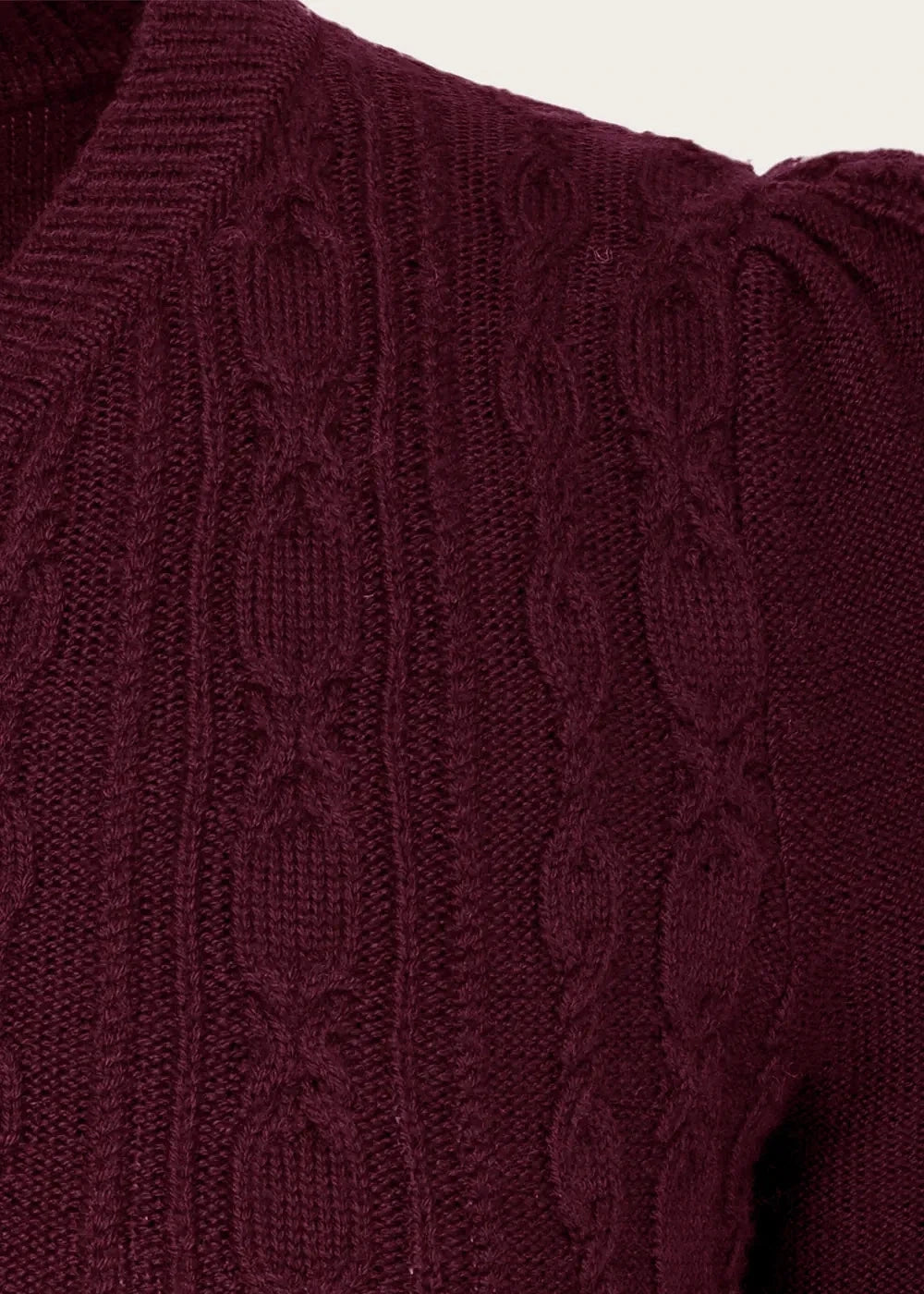 Ice Skater Cardigan - Black Cherry cardigan Emmy Design