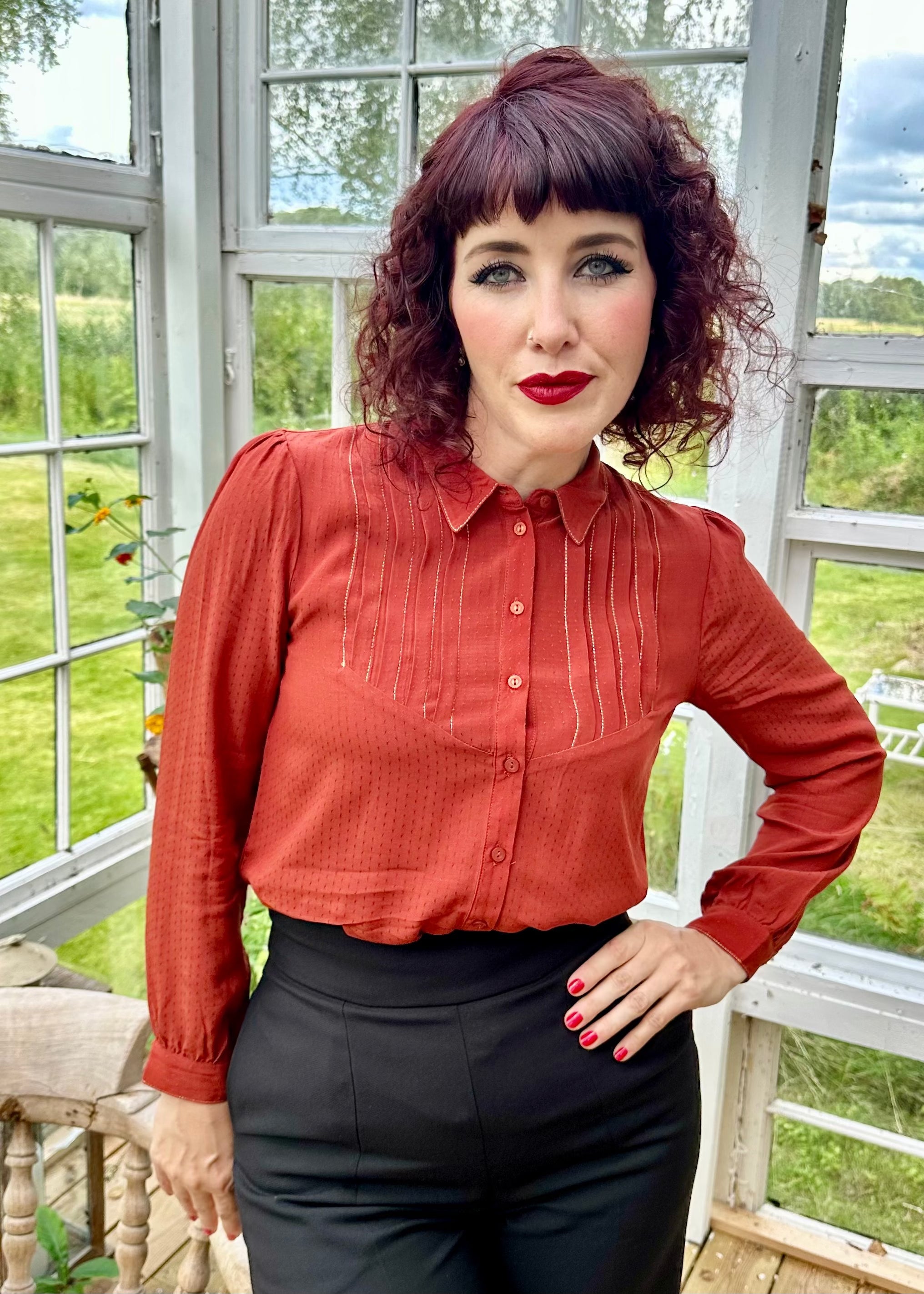 Karen Blouse Sista King Louie