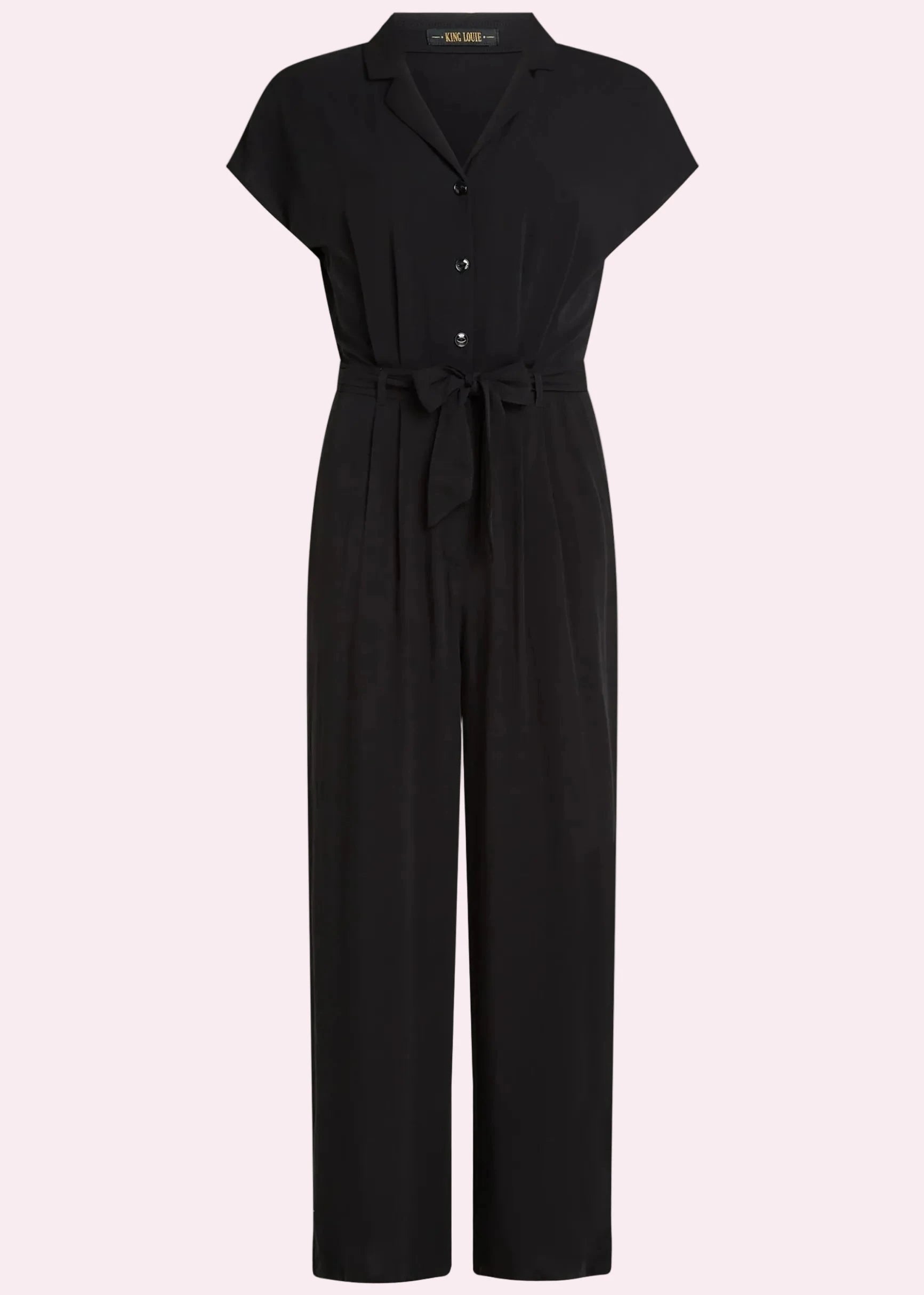 Maria Jumpsuit Atomic - Sort buksedragt King Louie