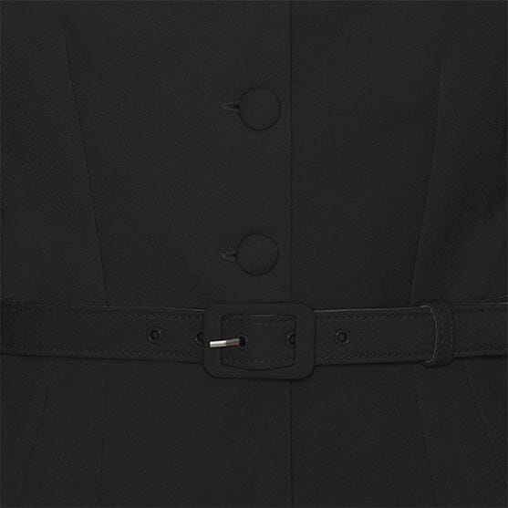 Siri taljeret blazer i sort tøj Daisy Dapper