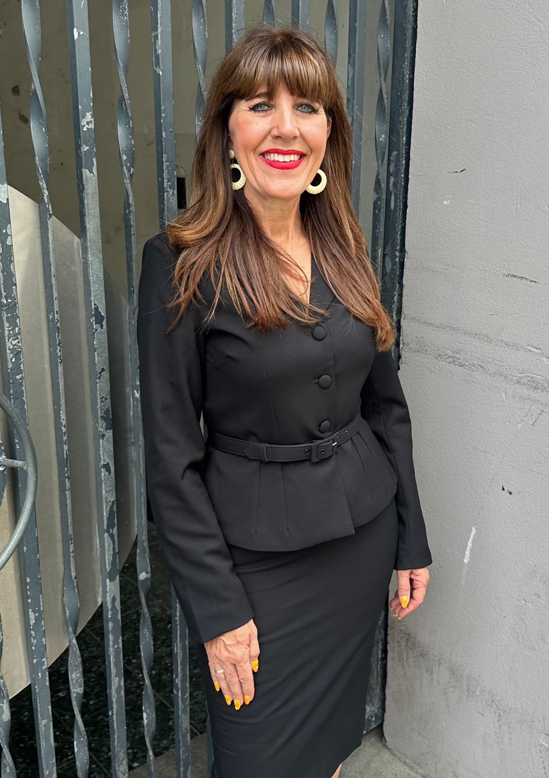 Siri taljeret blazer i sort tøj Daisy Dapper