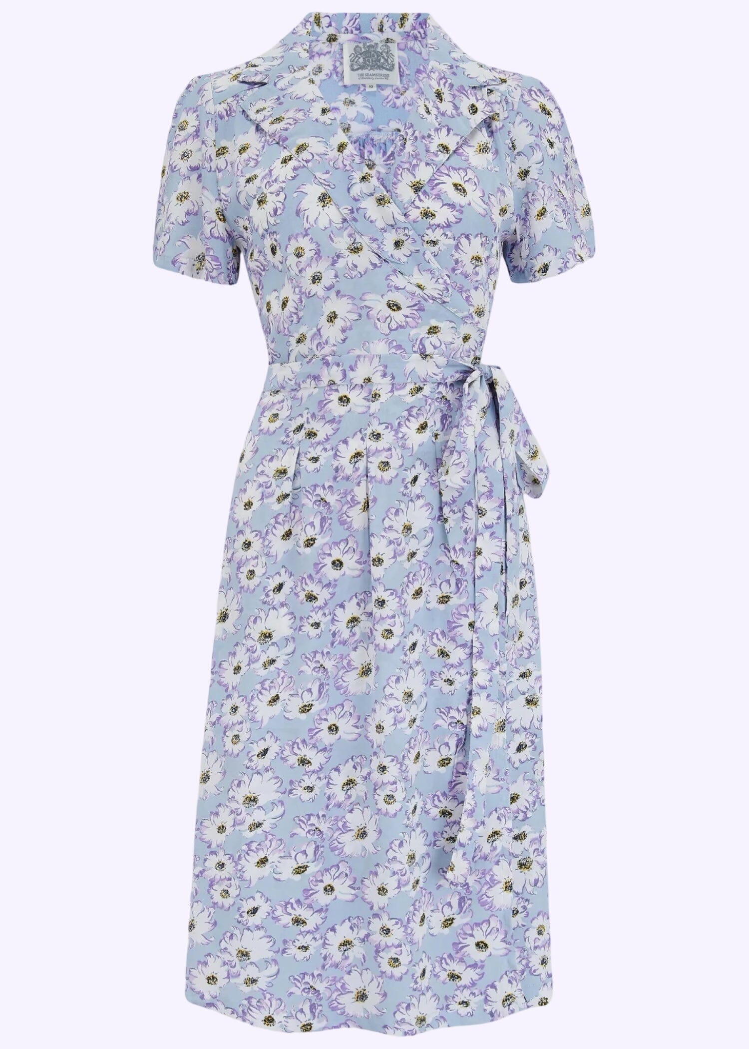 Slåom kjole i Daisy print Kjoler Seamstress Of Bloomsbury