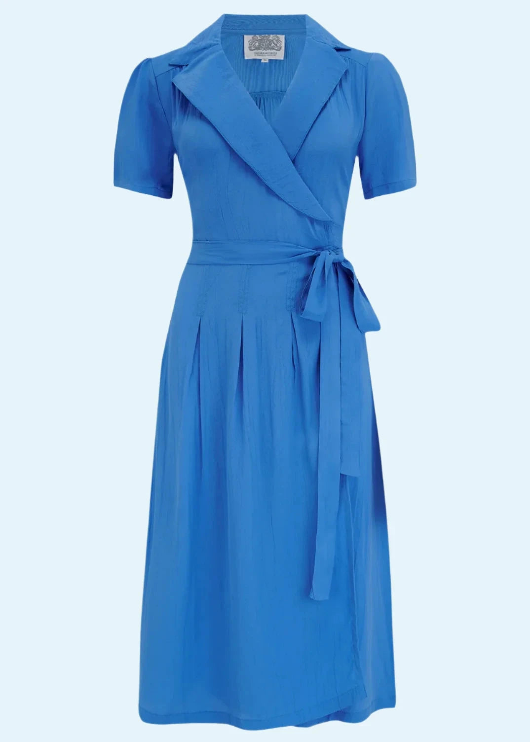 Slåom kjole i Palace Blue slåom kjole Seamstress Of Bloomsbury