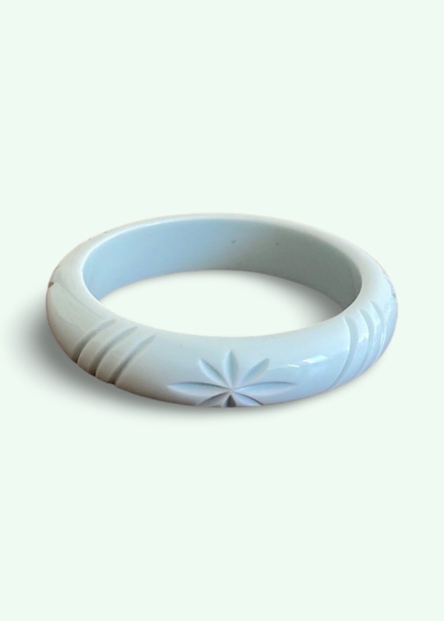 Smalt armbånd i vintage stil, Pastel blå Accessories Rock It Rosie