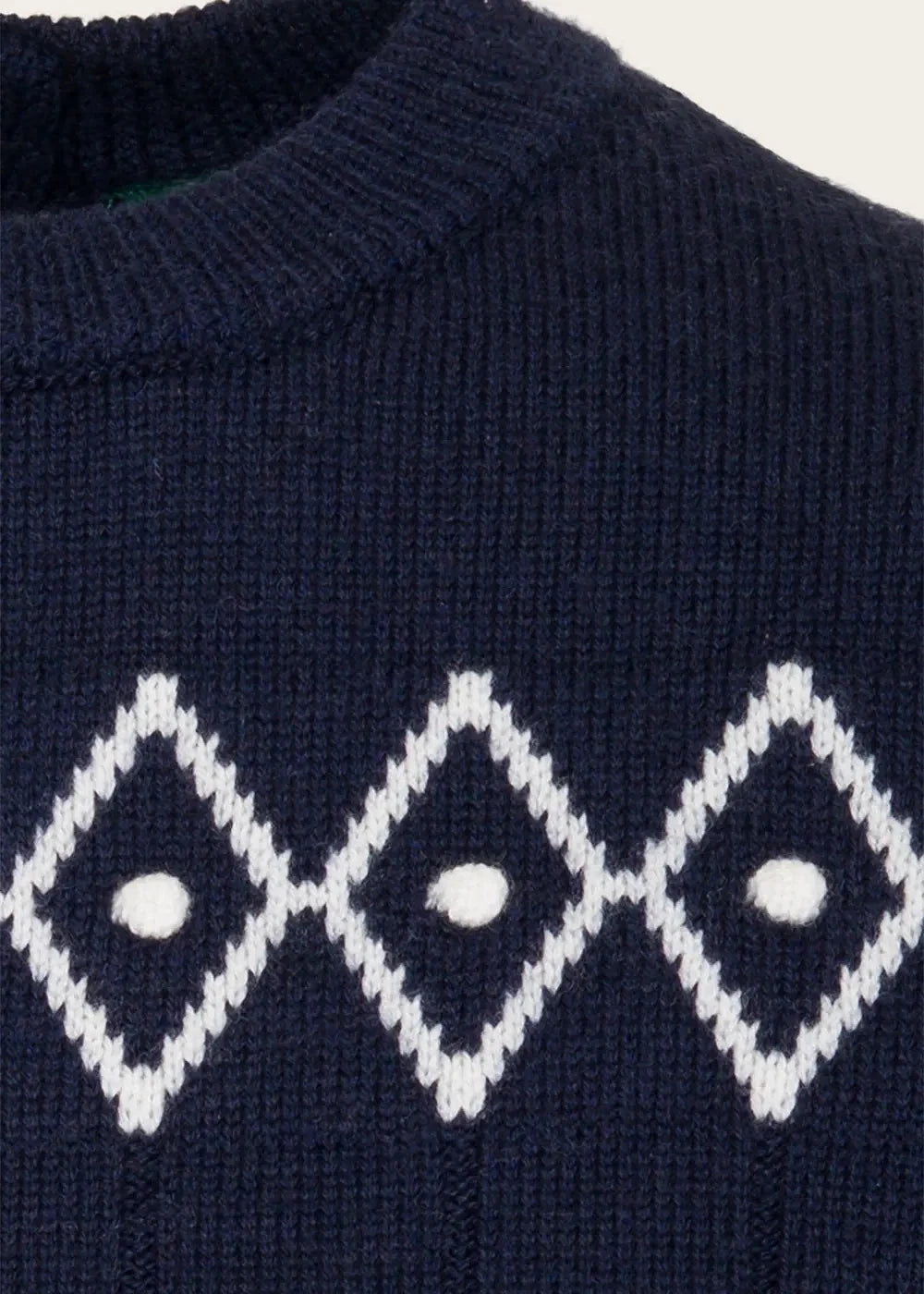 The Darling Diamond Top - Navy strik top Emmy Design