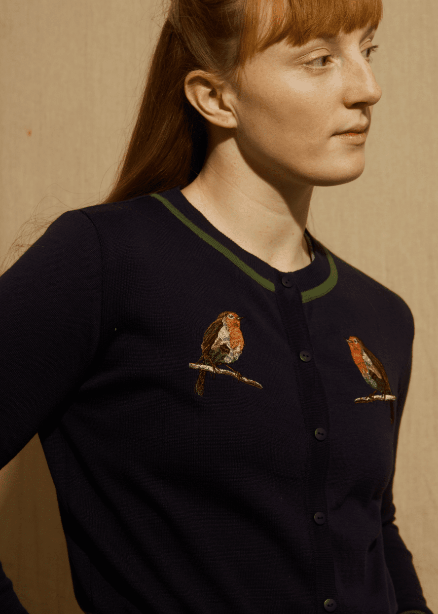 Vera Cardigan - Navy Robbins cardigan Palava