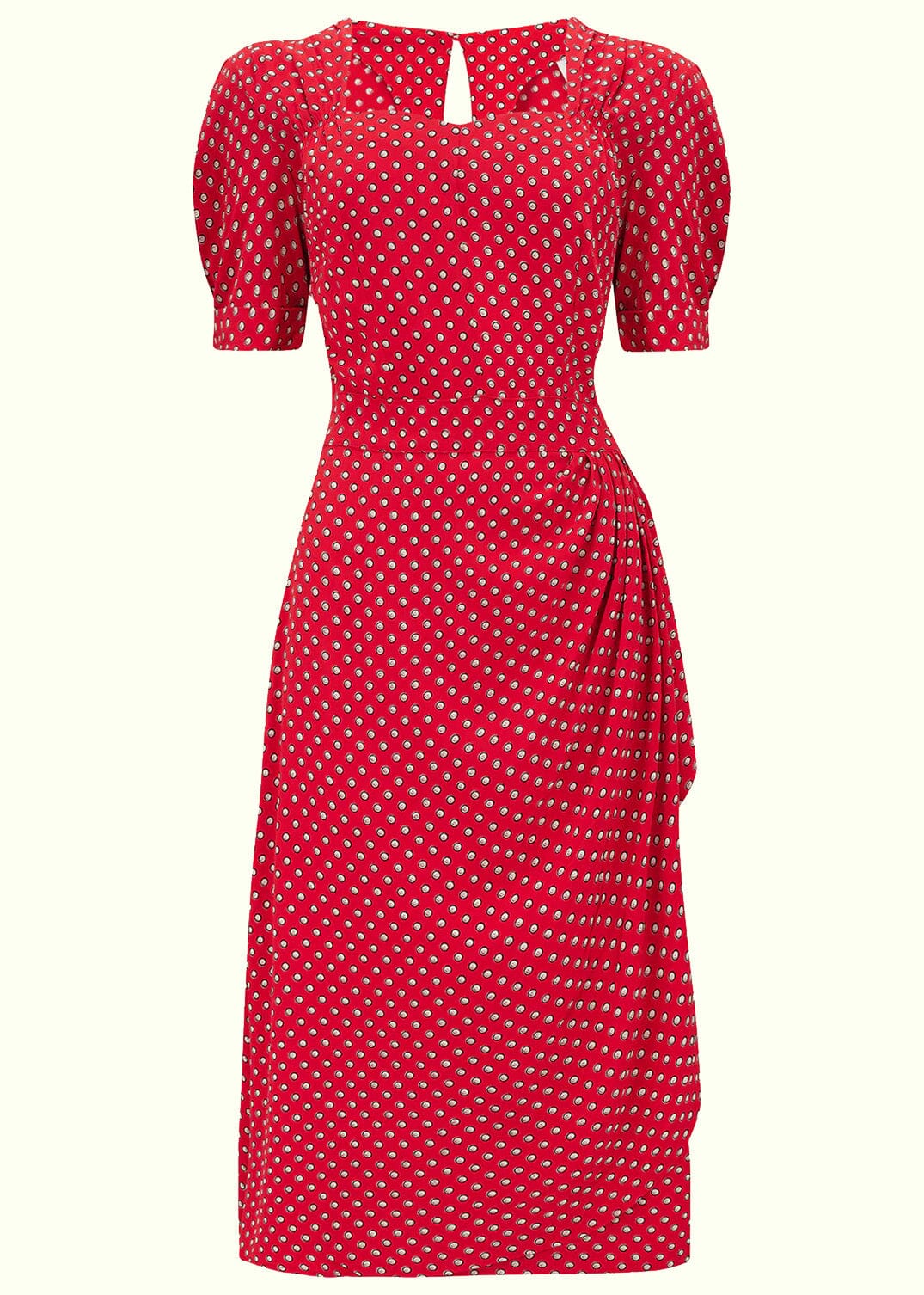 Shelly kjole i 40er stil prikker fra Bloomsbury