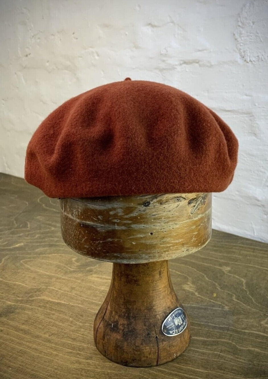 Diefenthal 1905: Klassisk baret i uld, Safran Accessories Diefenthal