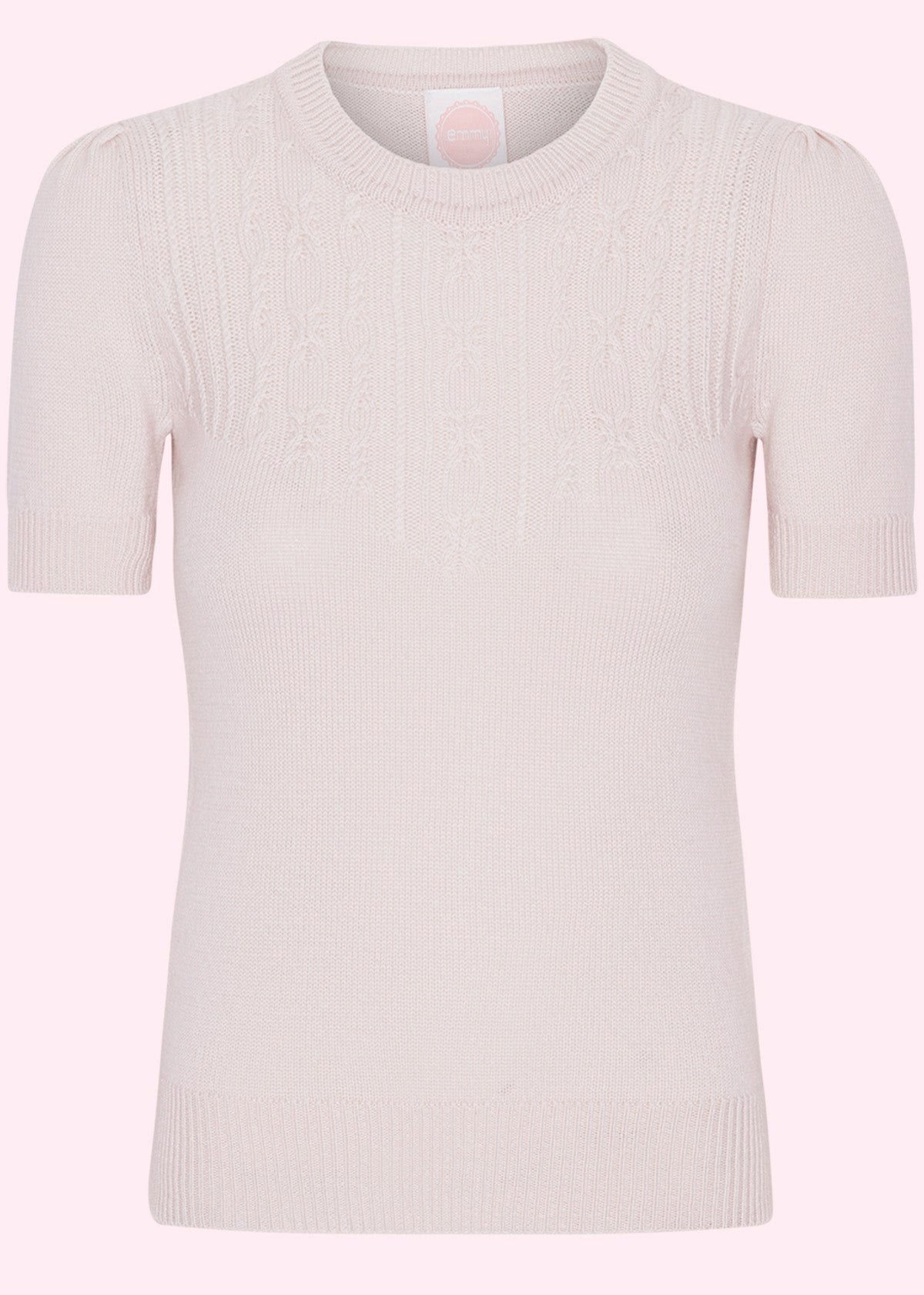 Emmy Design: Sweater Girl's Staple Sweater i Ivory Emmy Design