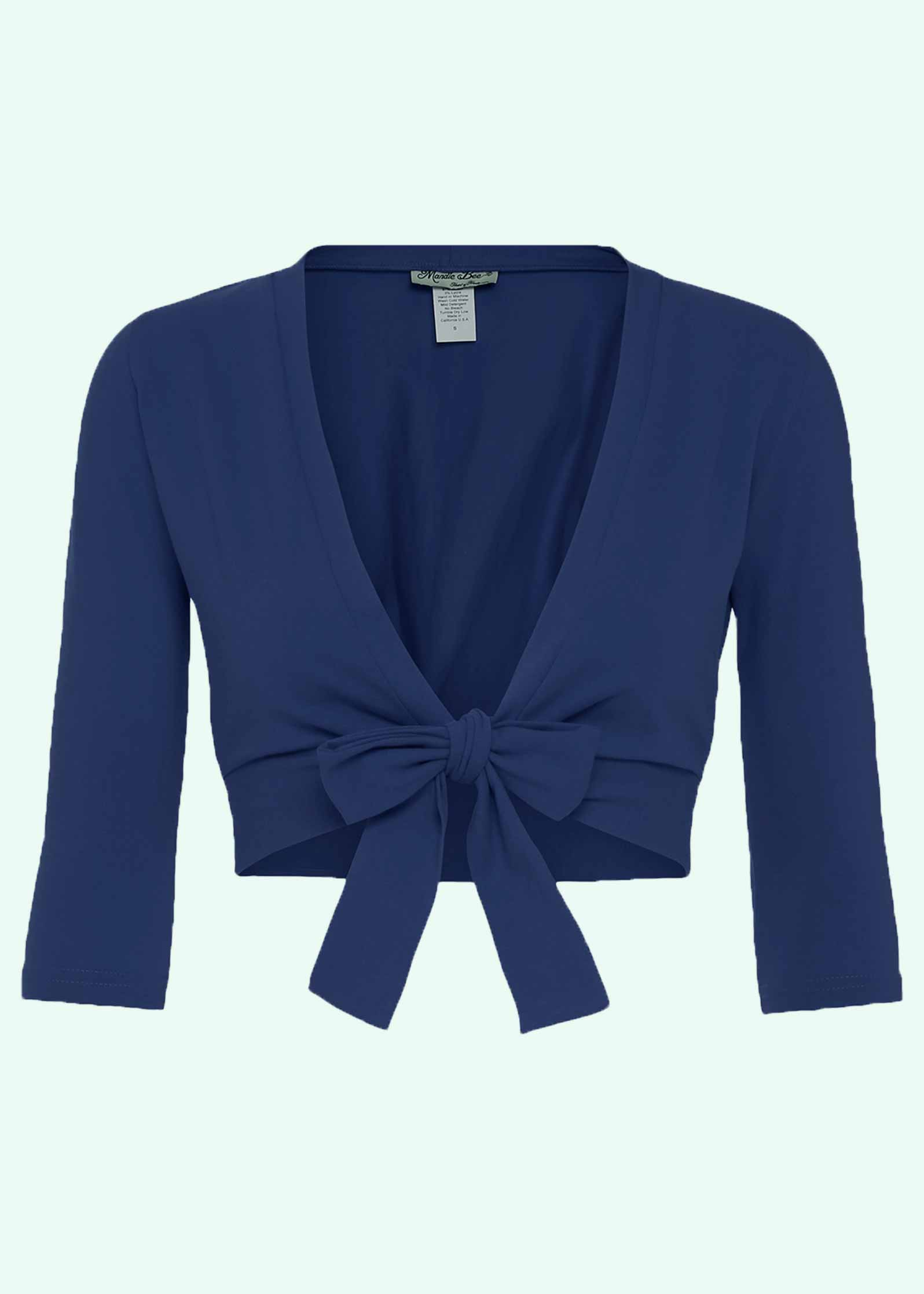 Heart Of Haute: 'Sweet Sweater' Bolero i navy Heart Of Haute