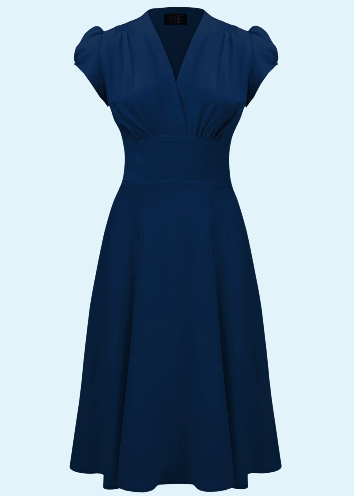 Gammeldags Brug af en computer Ren A-line kjole i feminin vintage stil | Stort udvalg af vintage stils kjoler