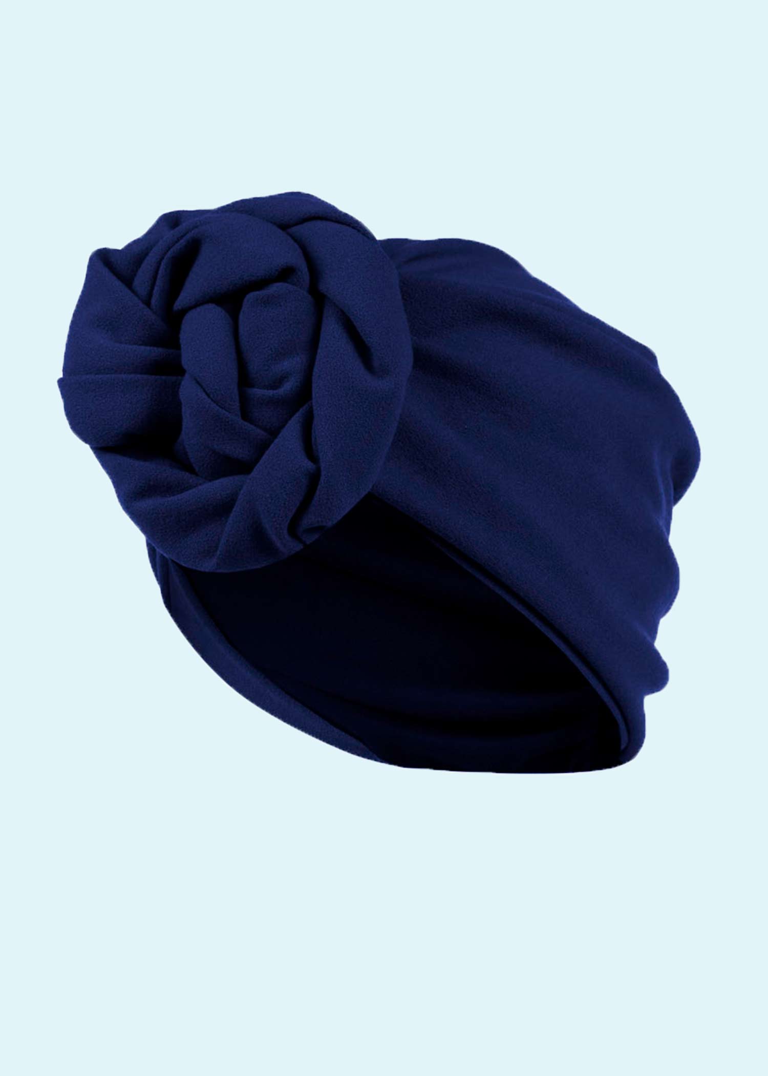 House of Foxy: Turban - navy i 1940er stil Accessories Mondo Kaos