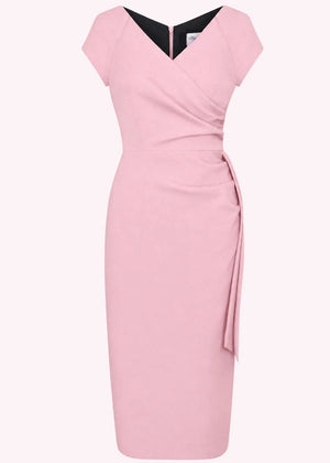 1950'er Hourglass pencil kjole - lyserød pencil kjole Pretty Dress Company 