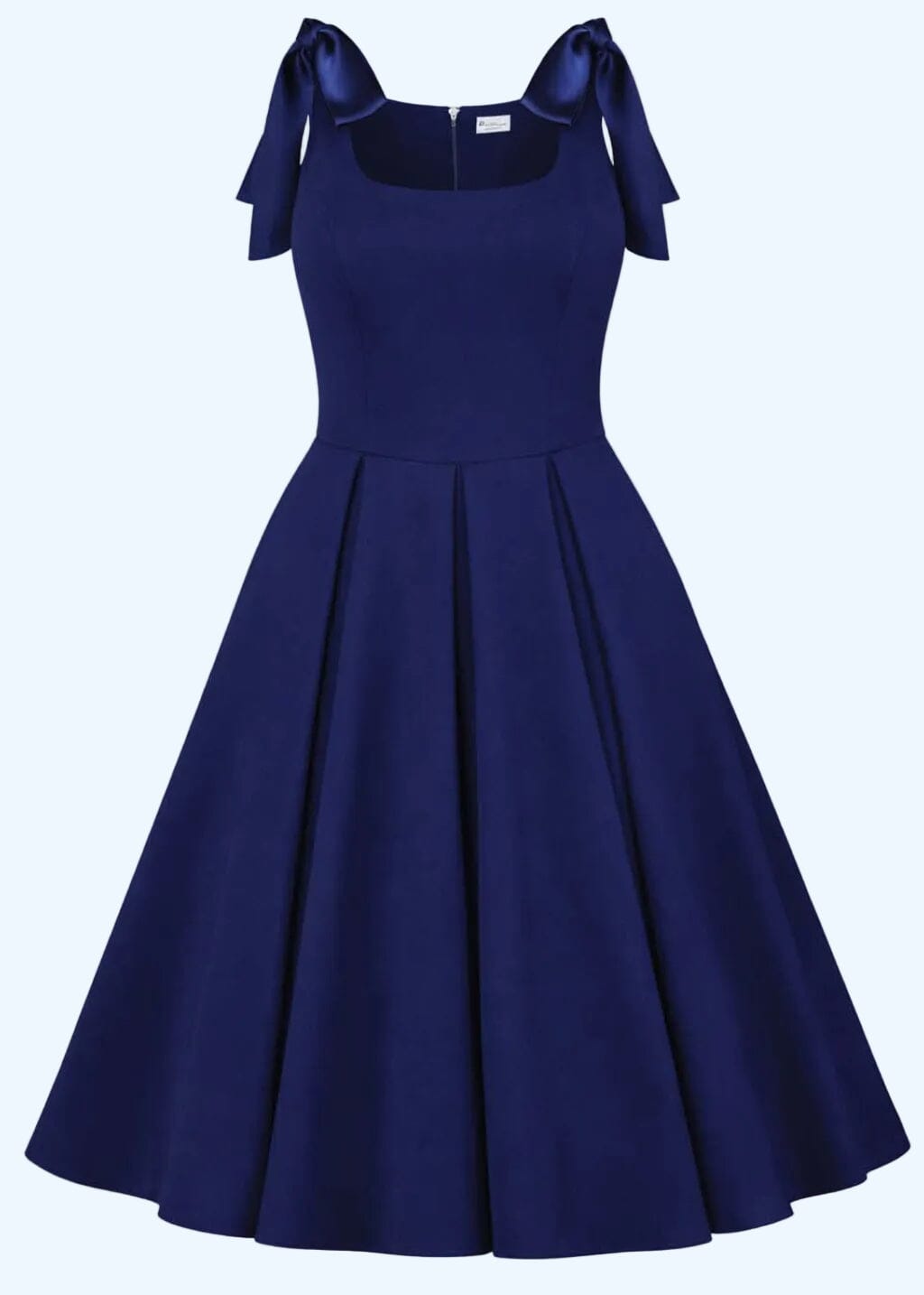 1950'er Josephine swing kjole - blå swing kjole Pretty Dress Company 