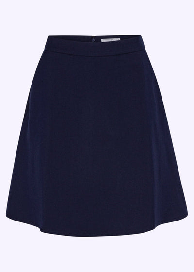 A-line nederdel i navy blå Nederdel Daisy Dapper 