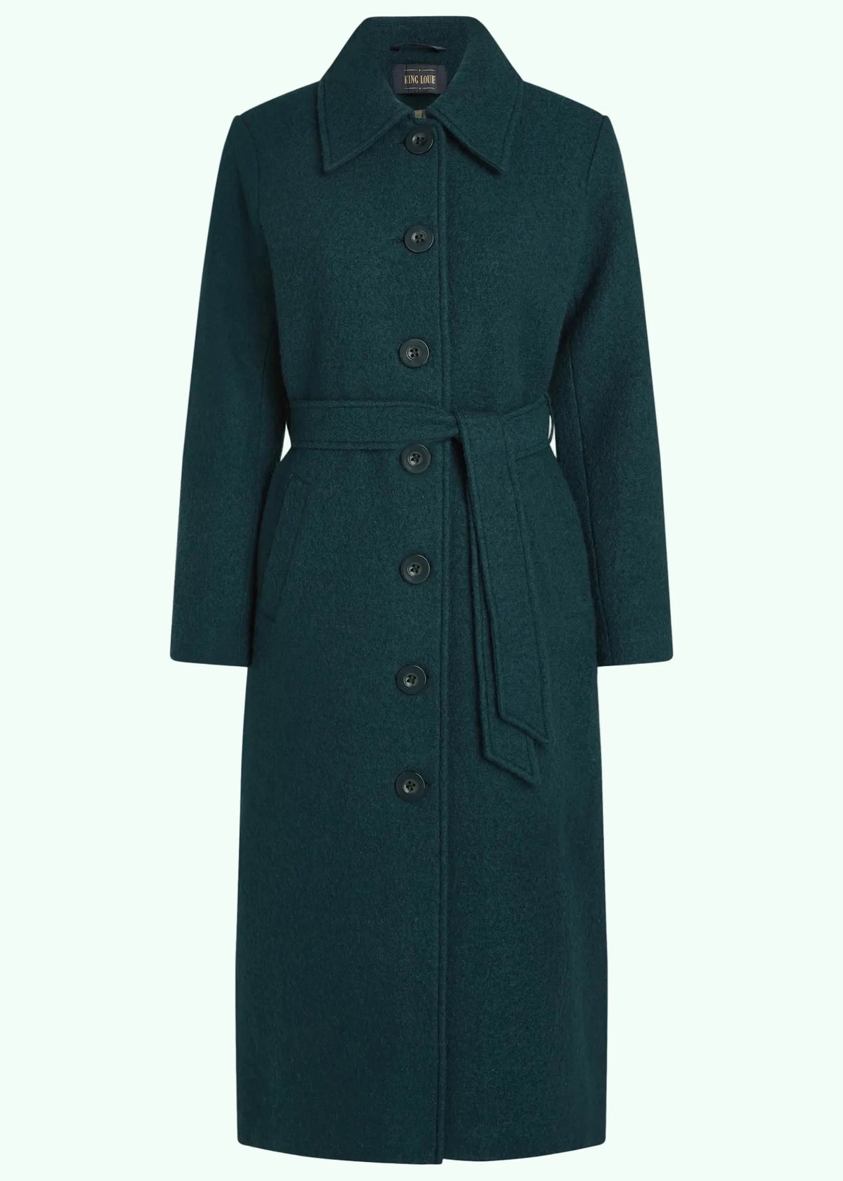 Arabella frakke - petroleums grøn frakke King Louie 