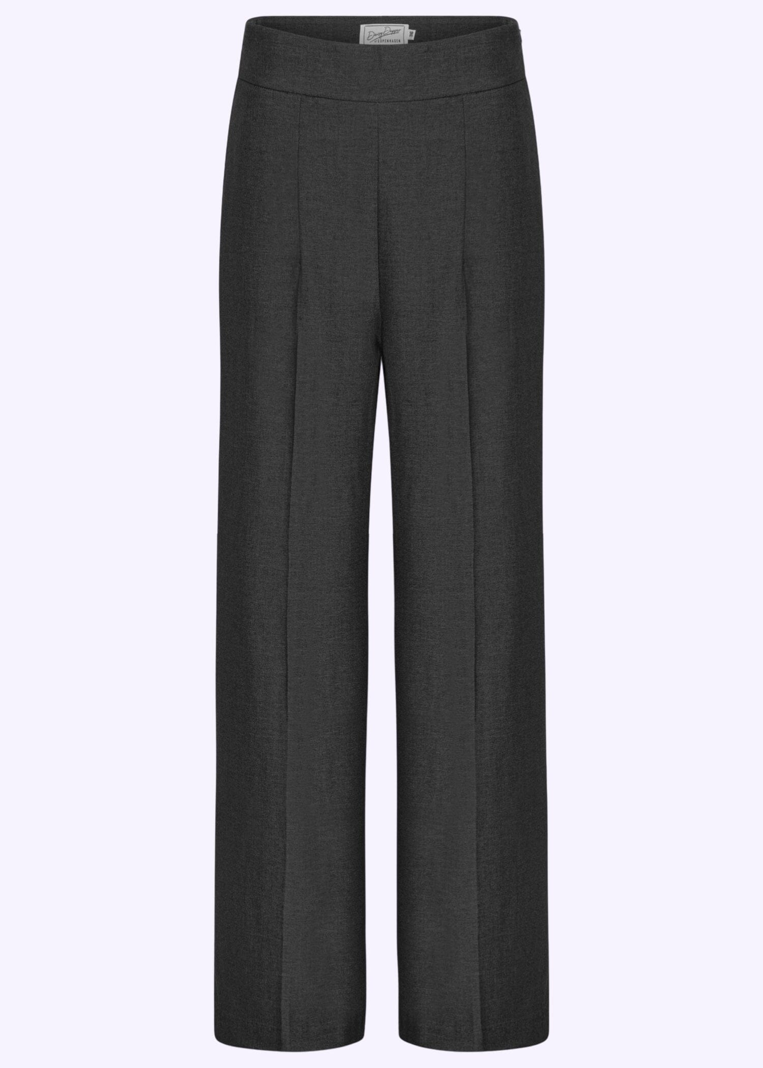 Billie højtaljede bukser i sort 'denim' bukser Daisy Dapper 