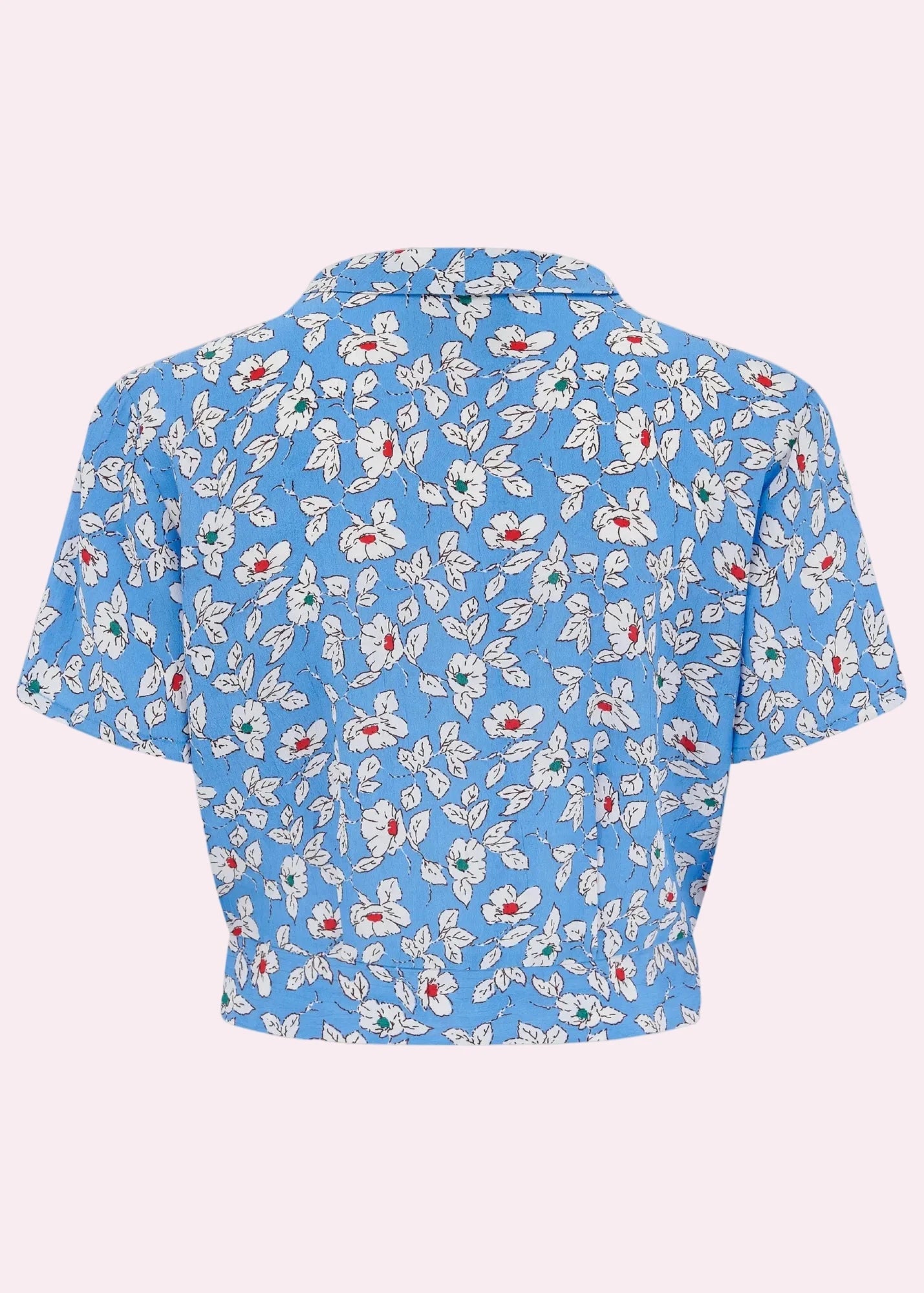 Bonnie kortærmet skjorte - palace pansy kortærmet skjorte Seamstress Of Bloomsbury 