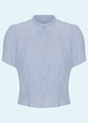 Bonnie skjorte i syren kortærmet skjorte House of Foxy 