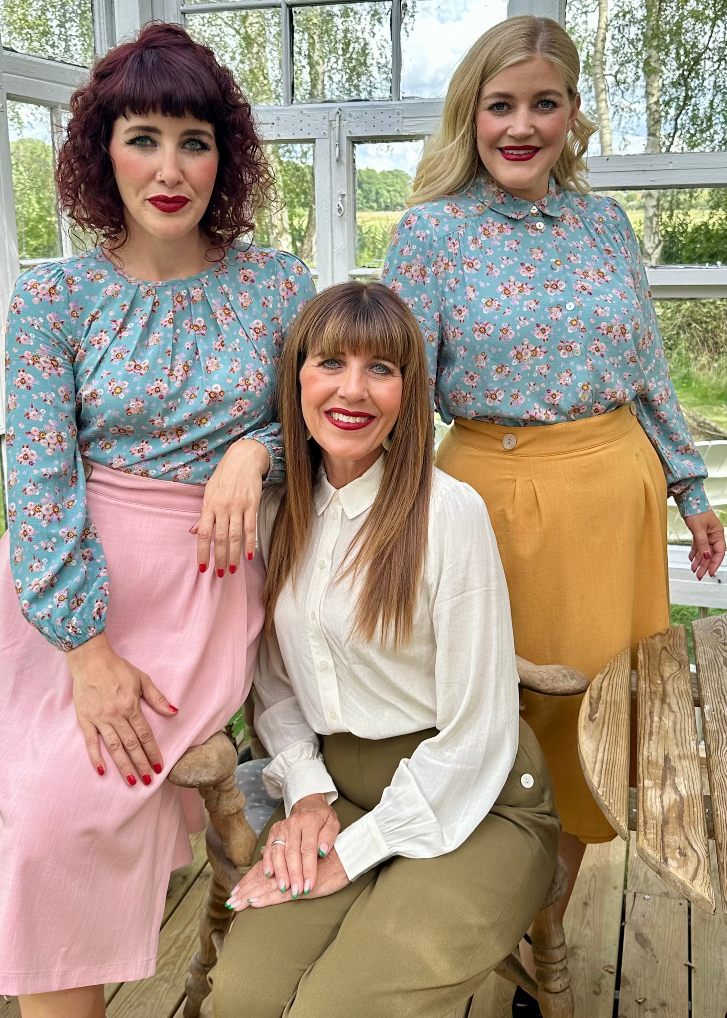 Carina Blouse Sista, Creme King Louie 