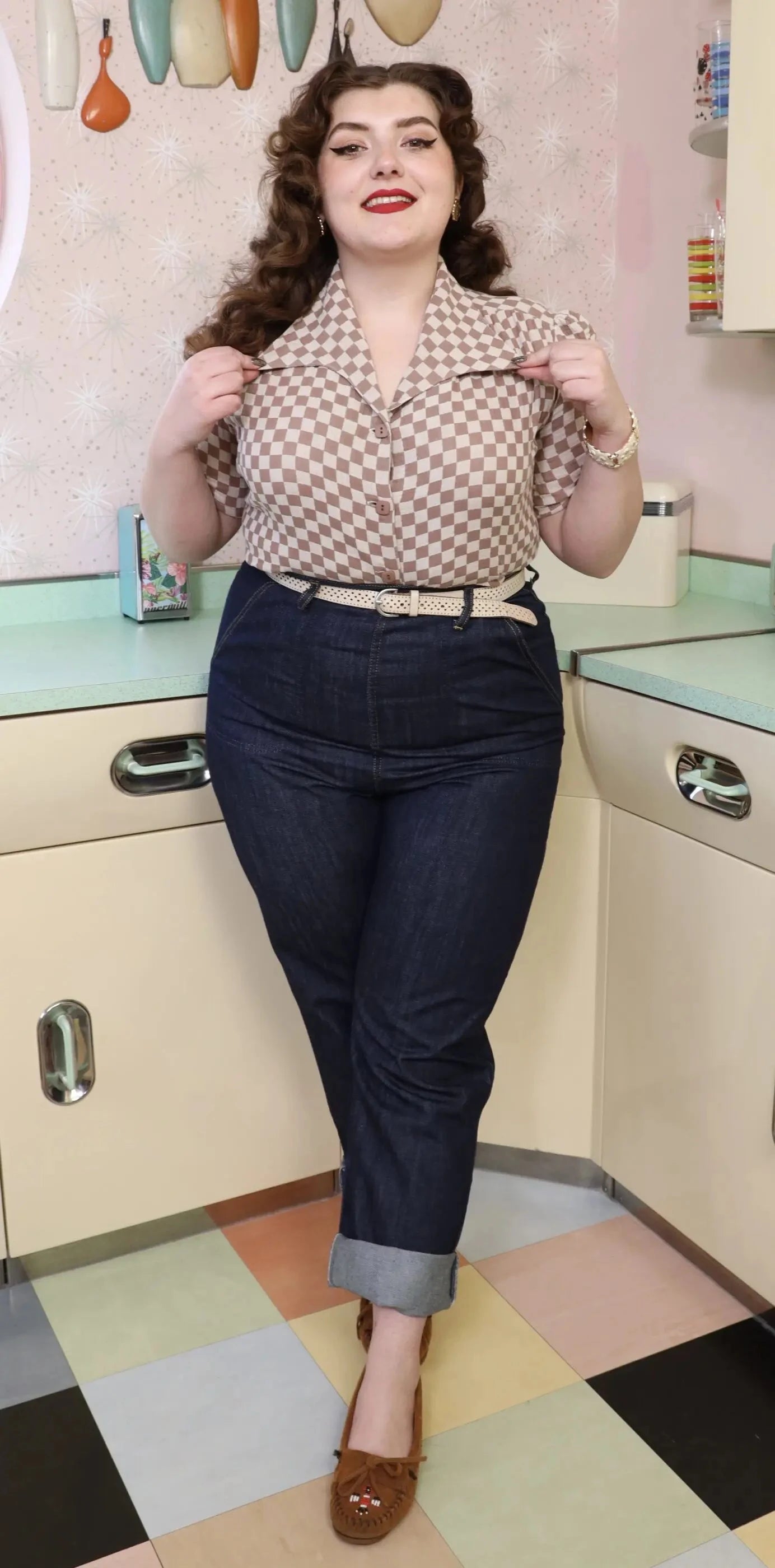 Classic Lite jeans i mørkeblå bukser Freddies Of Pinewood 