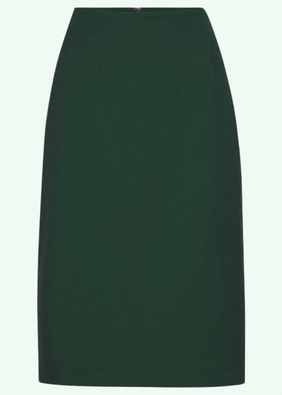 Daisy Dapper: 1950'er stils pencil nederdel i mørk grøn Daisy Dapper 