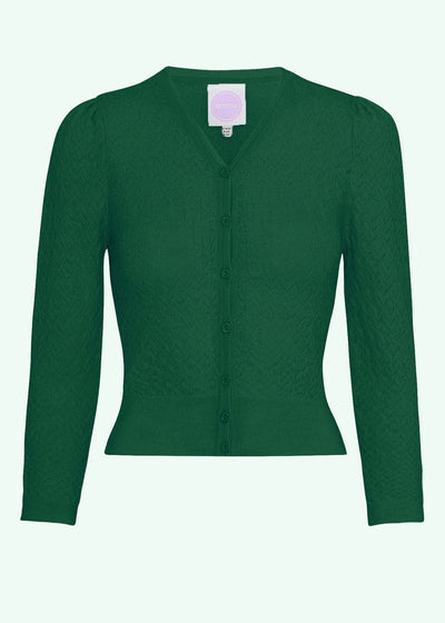 Delightful Daytime Cardigan i grøn tøj Emmy Design 