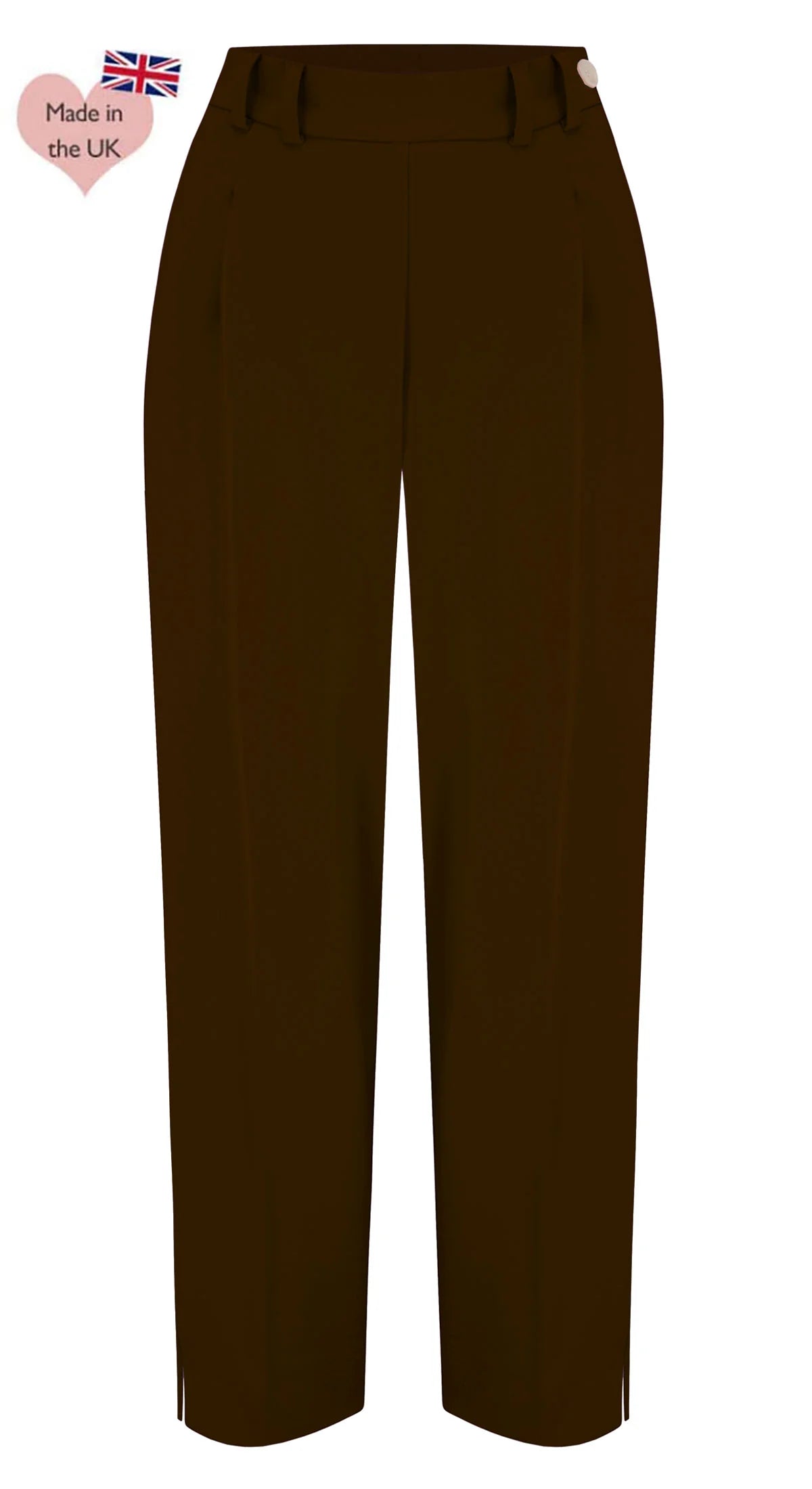 Dorothy Tapered ankelbukser i brun bukser Weekend Doll 
