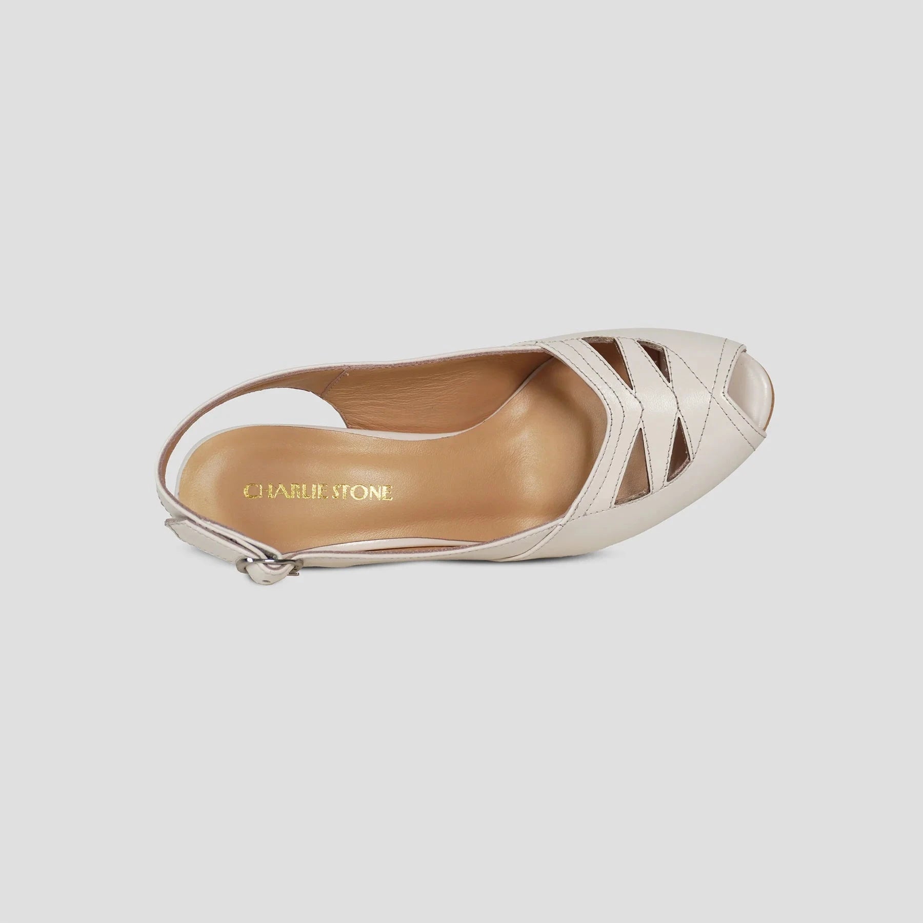 Este Sling Back sko sko Charlie Stone 
