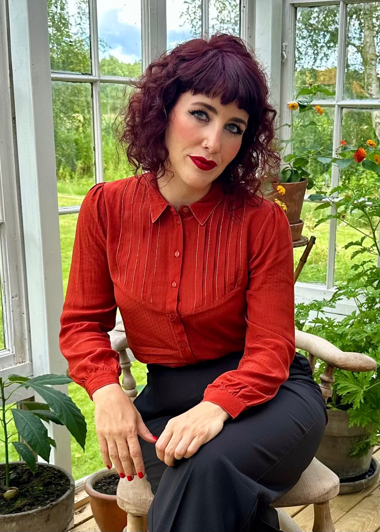 Karen Blouse Sista King Louie 