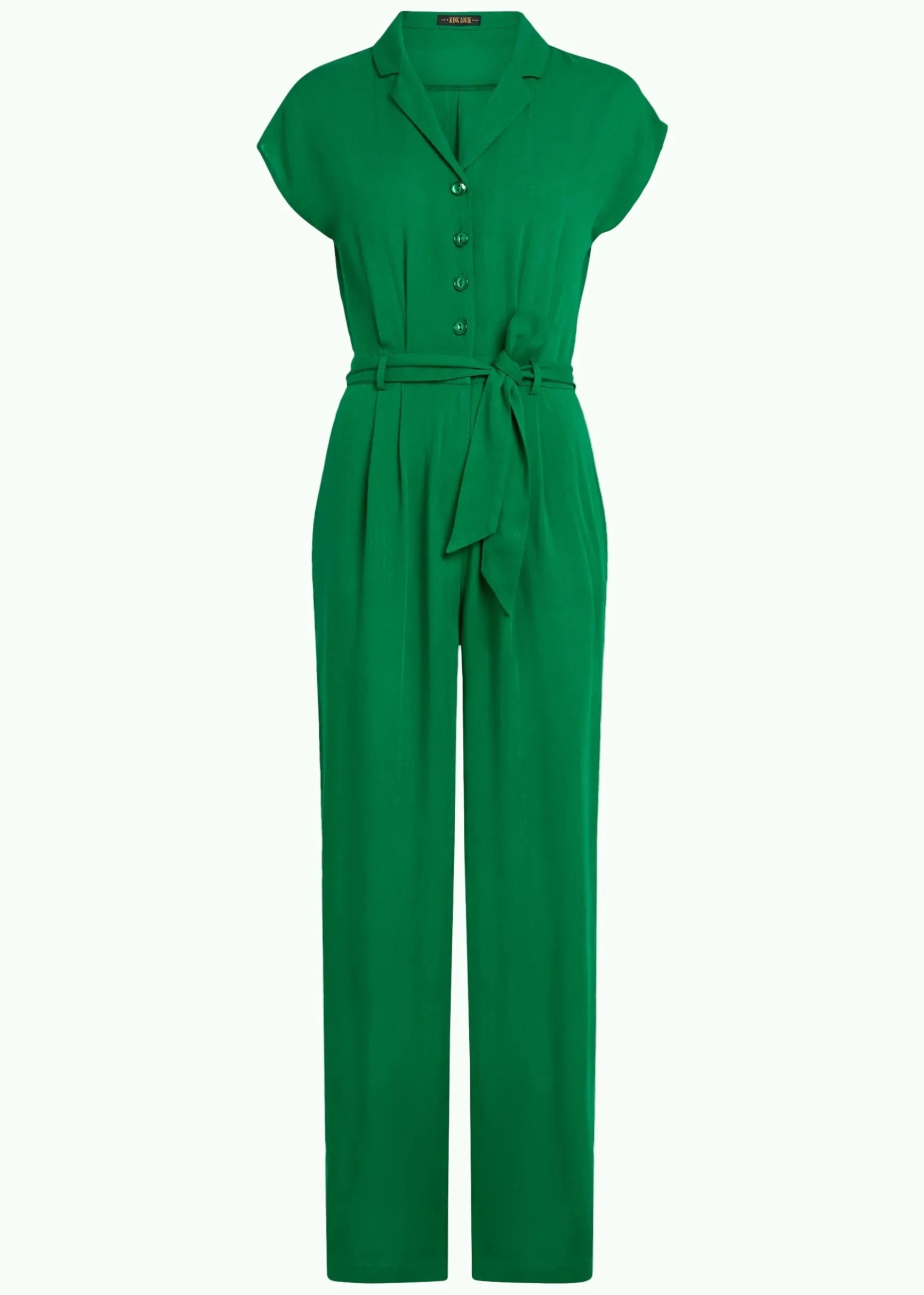 Maria Jumpsuit Atomic - Grøn buksedragt King Louie 