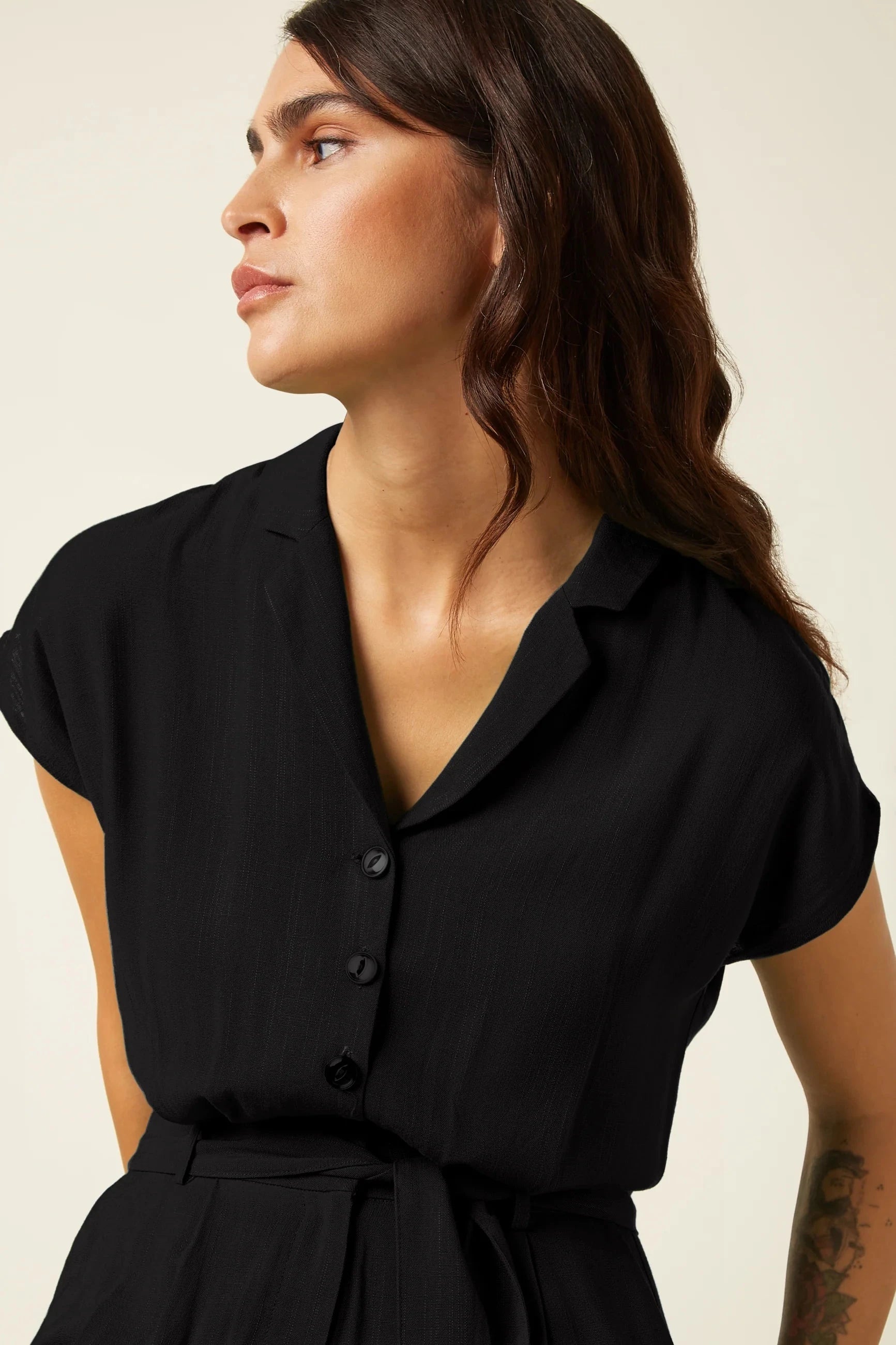 Maria Jumpsuit Atomic - Sort buksedragt King Louie 