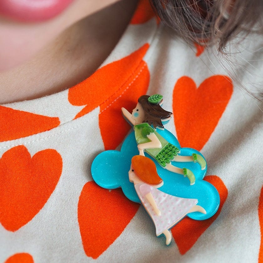 Never Grow Up Brooch Accessories Erstwilder 