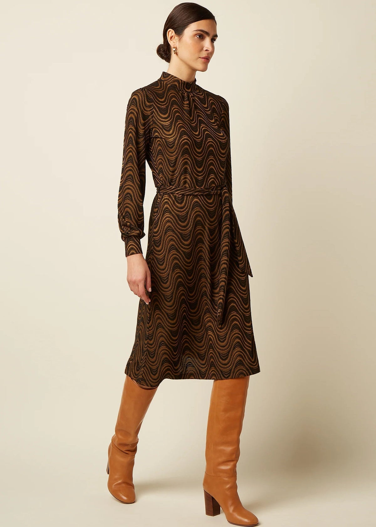 Phoebe Dress Jackie Jacquard Kjoler King Louie 