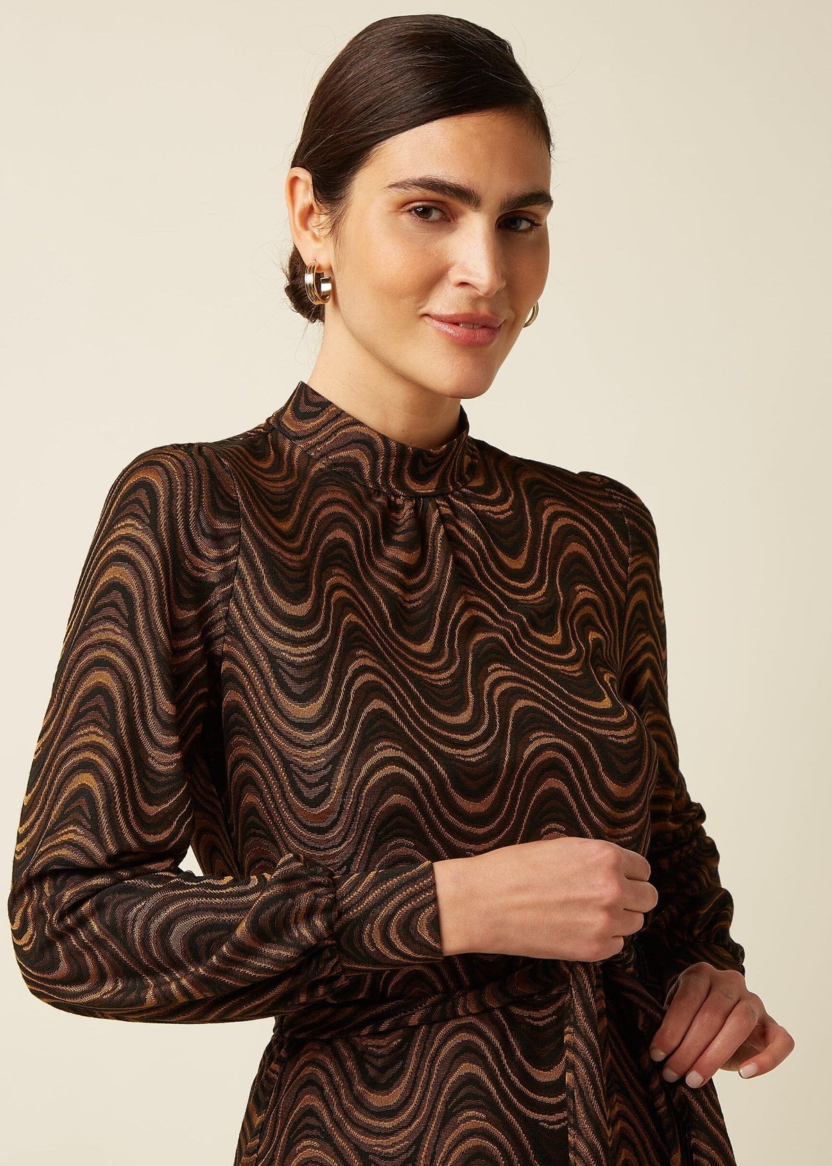 Phoebe Dress Jackie Jacquard Kjoler King Louie 