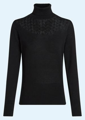 Rullekrave Club Top i sort top King Louie 