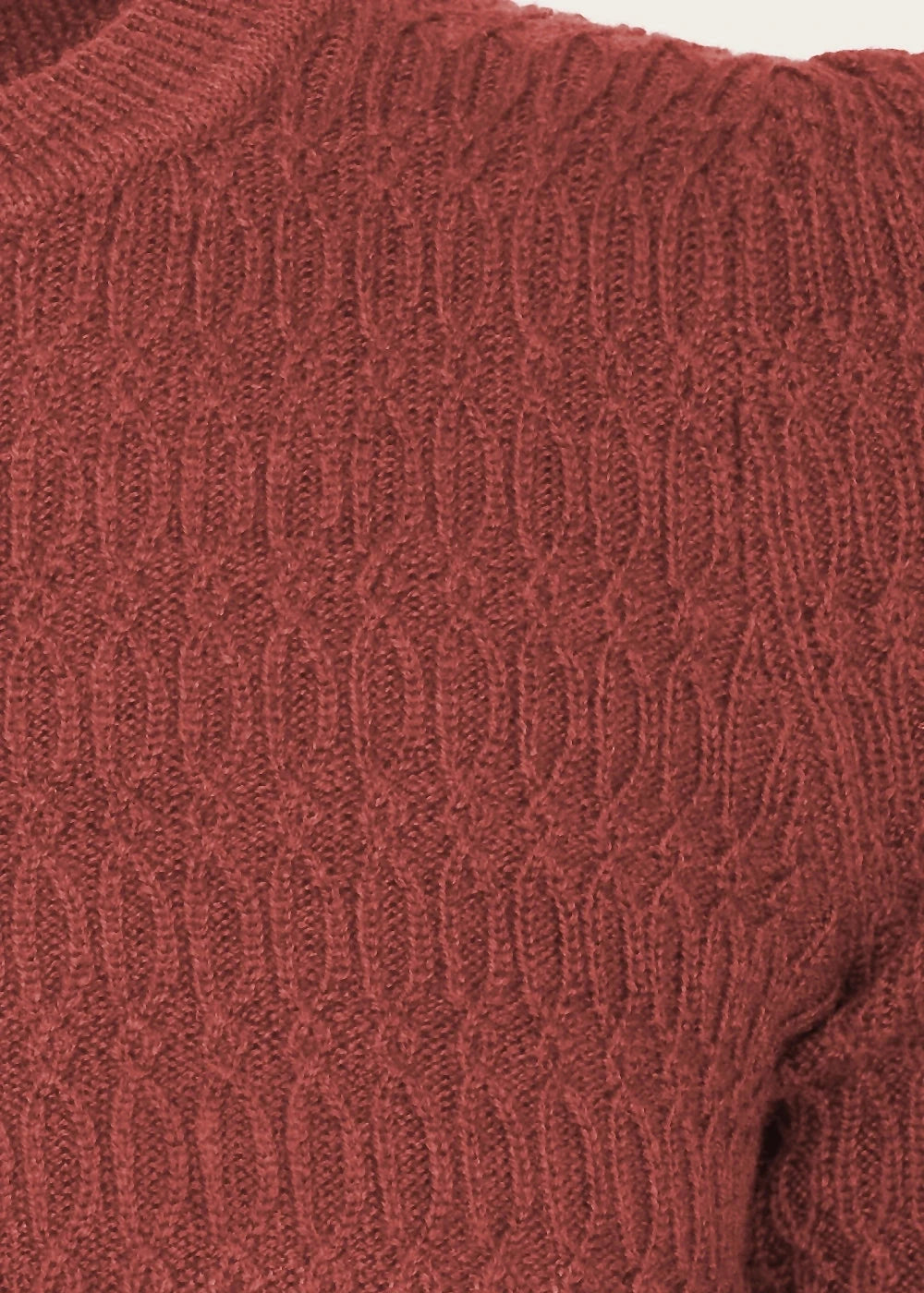 The All Round Sweater - Rust strik top Emmy Design 