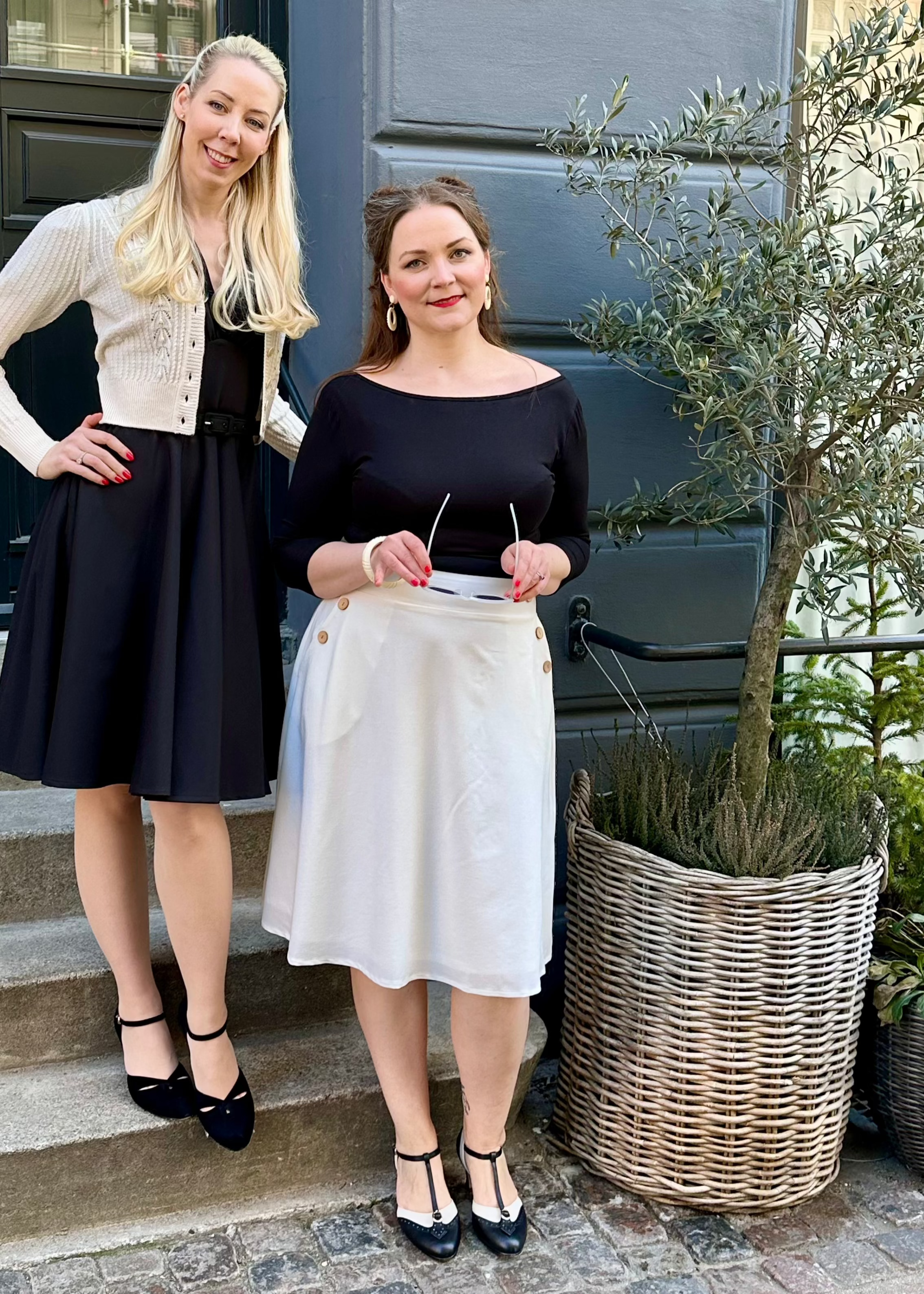 The Scandi Summer Cardi i råhvid cardigan Emmy Design 