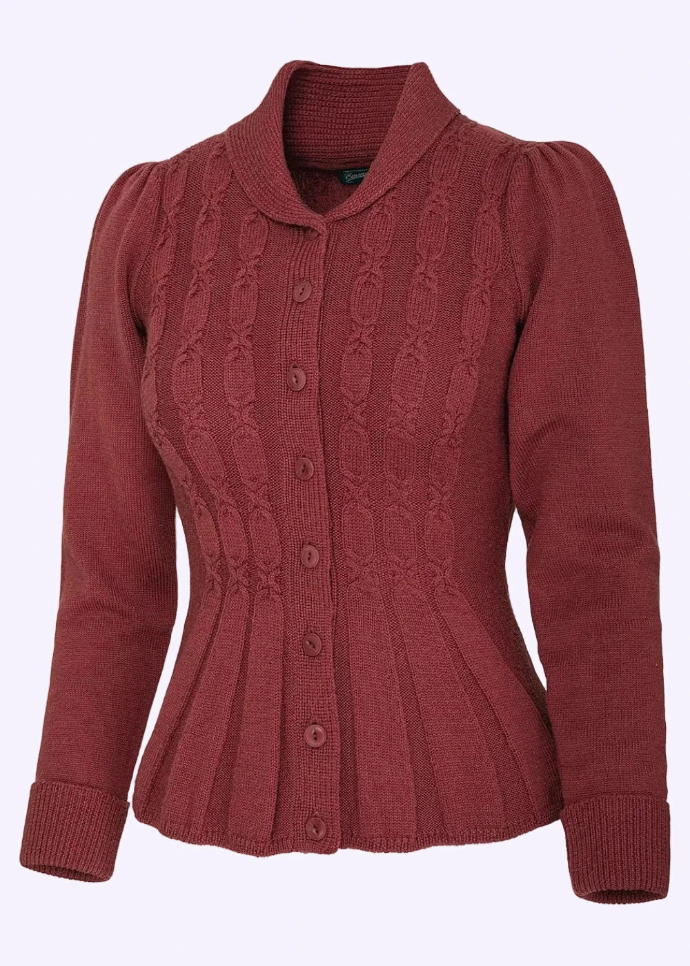 The Screen Siren Cardigan - Rust cardigan Emmy Design 