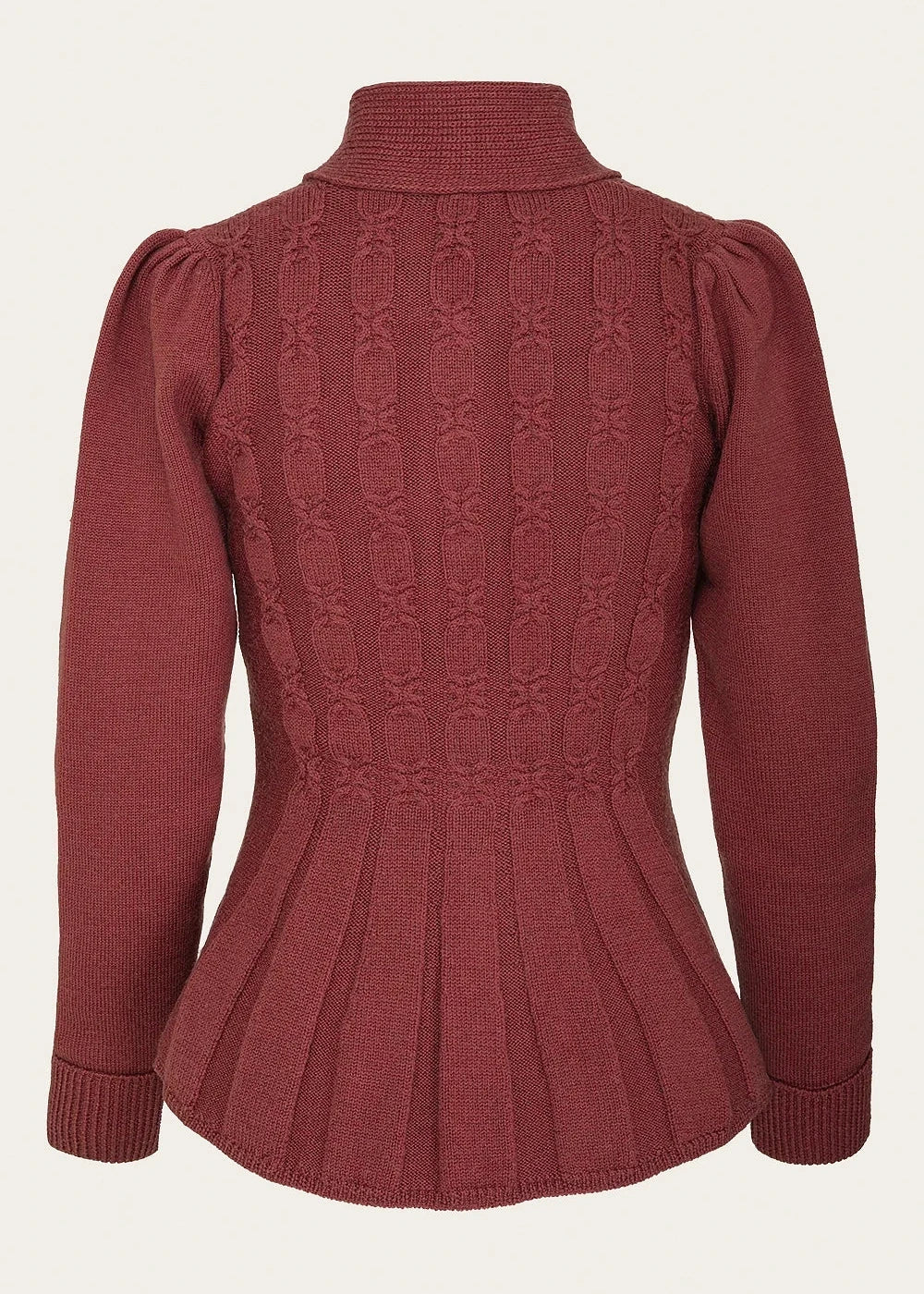 The Screen Siren Cardigan - Rust cardigan Emmy Design 