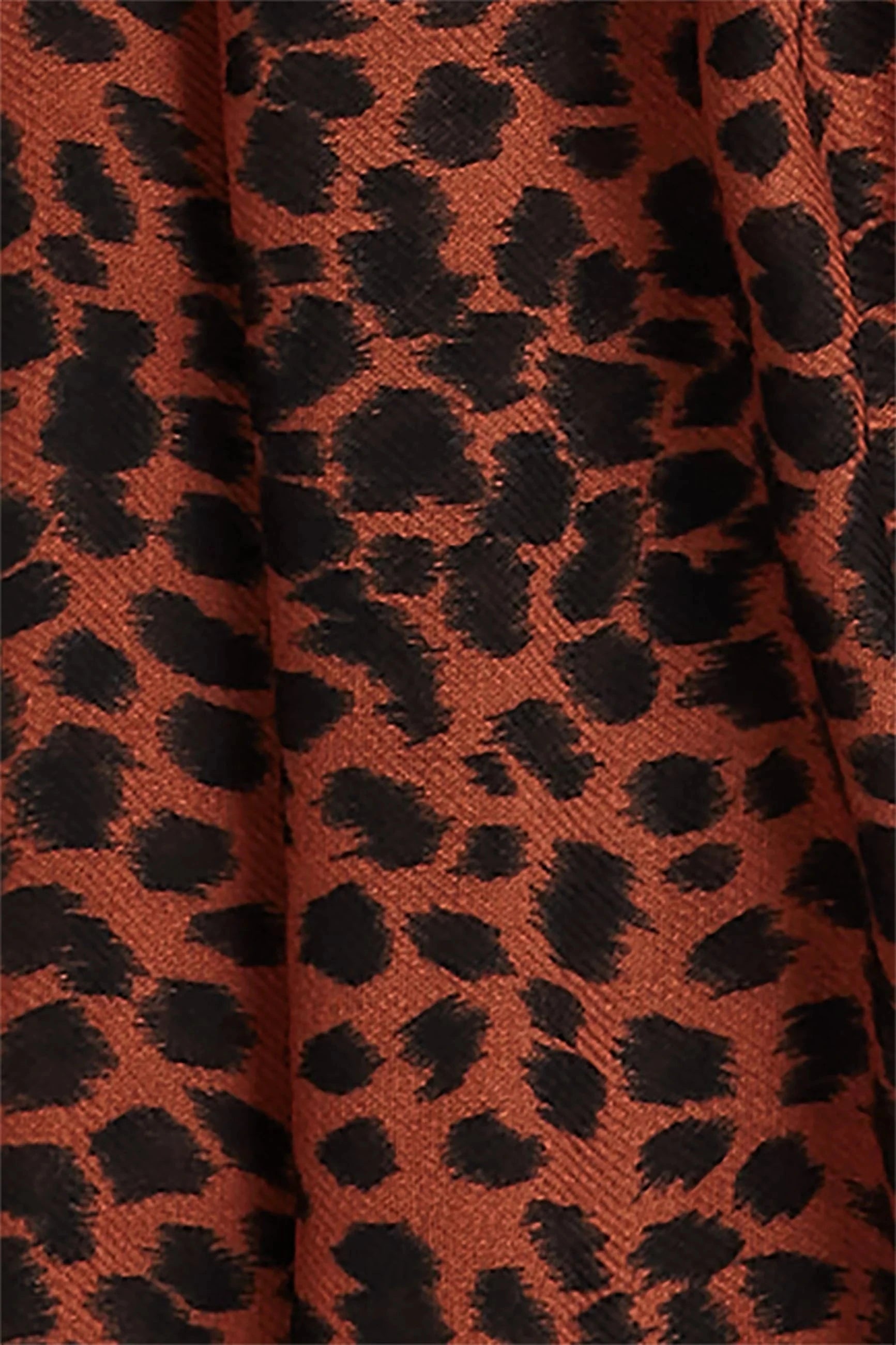 Tiger print tørklæde i kanelbrun Accessories King Louie 